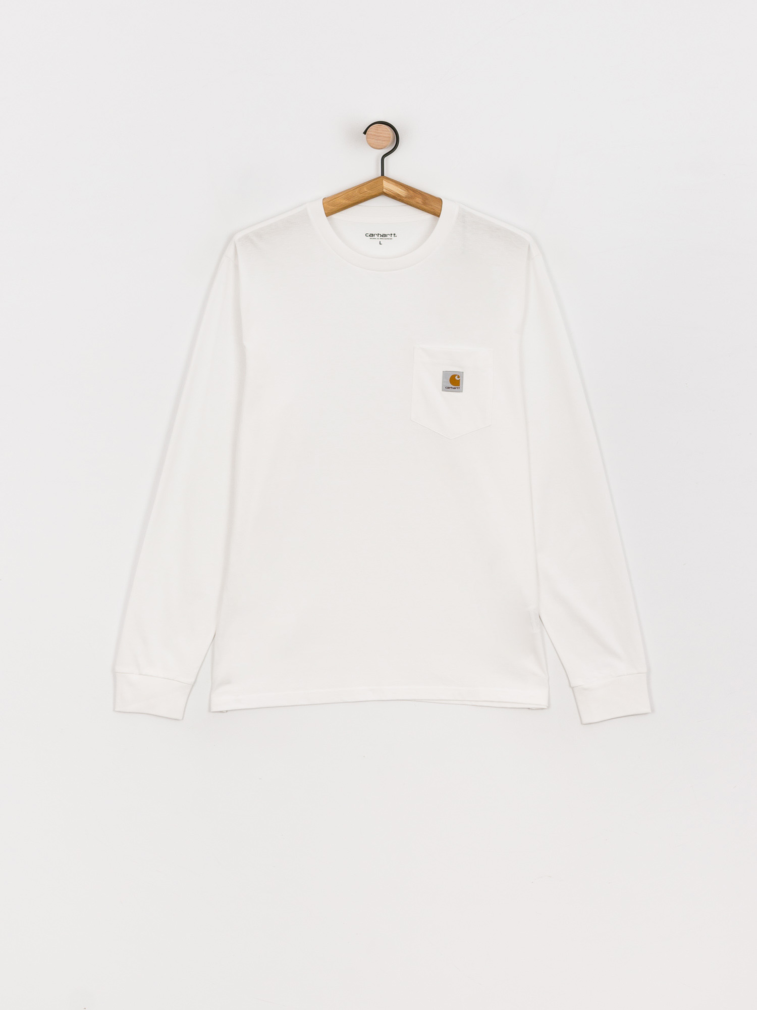 Triko Carhartt WIP Pocket (white)