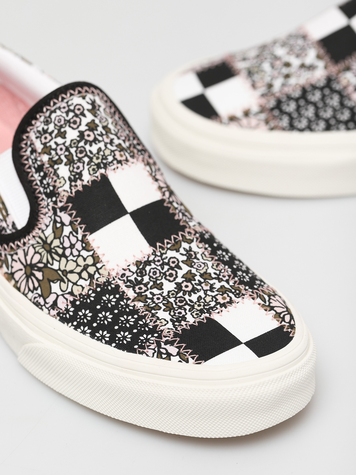 Boty Vans Classic Slip On (patchwork flrl/mltmshmlw)