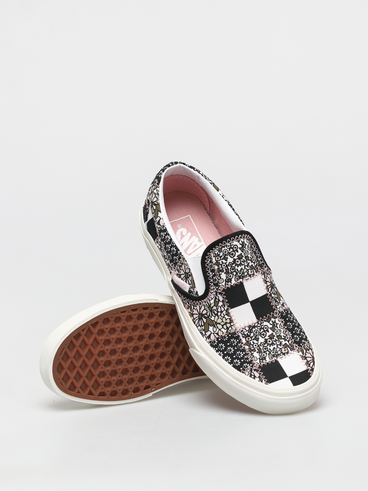 Boty Vans Classic Slip On (patchwork flrl/mltmshmlw)