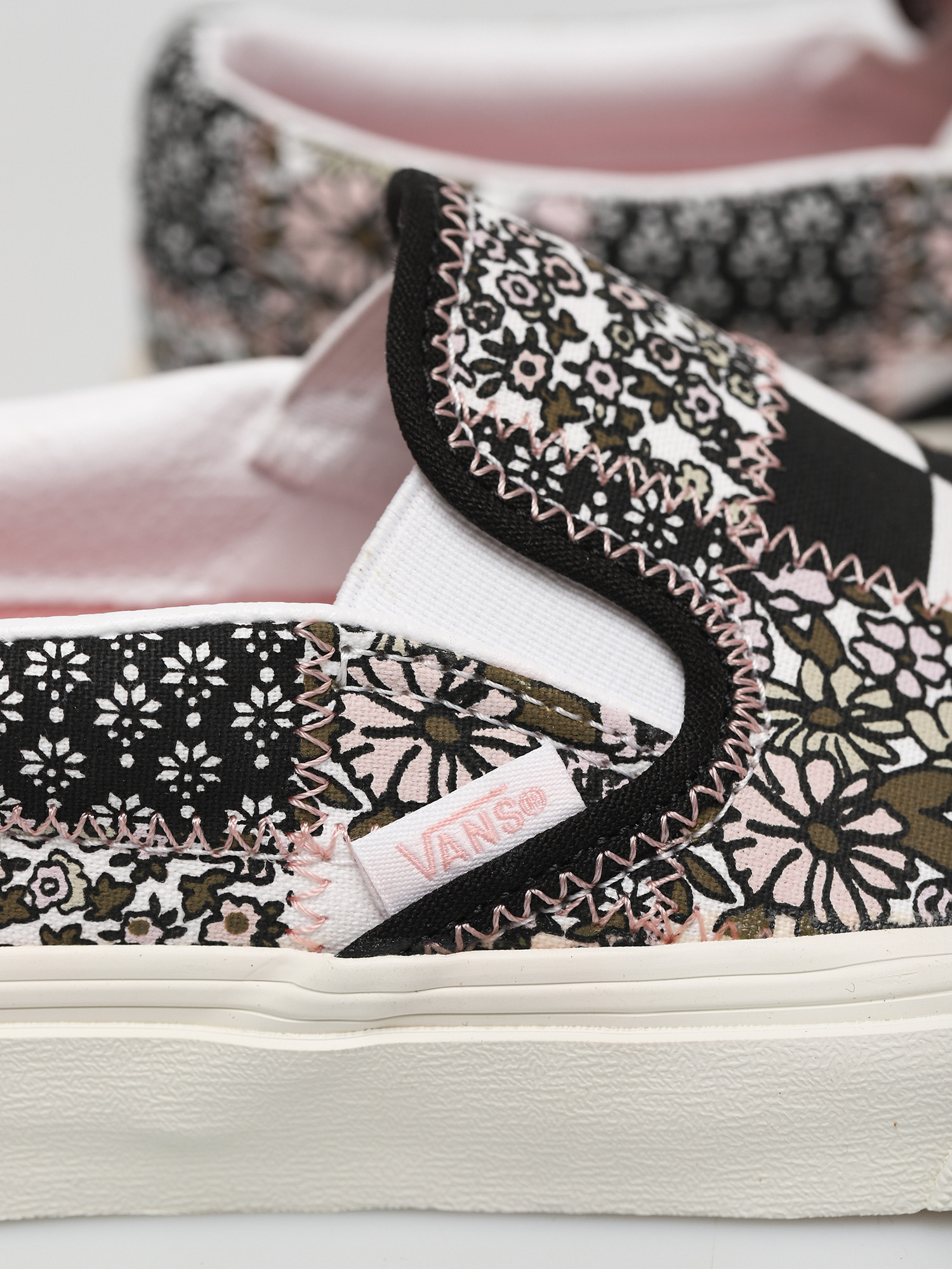 Boty Vans Classic Slip On (patchwork flrl/mltmshmlw)