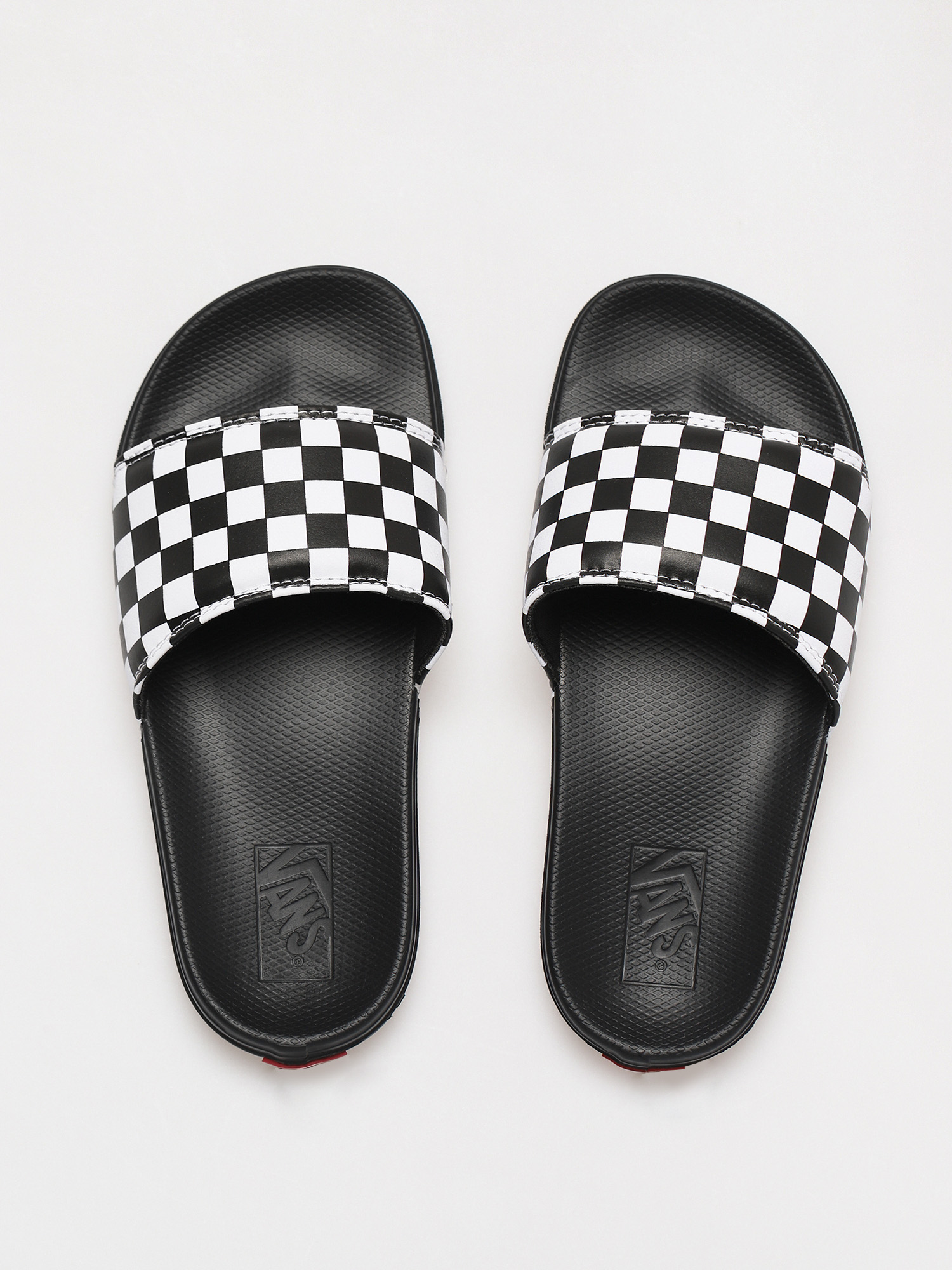 Boty Vans La Costa Slide On (checkerboard/truwht/blk)