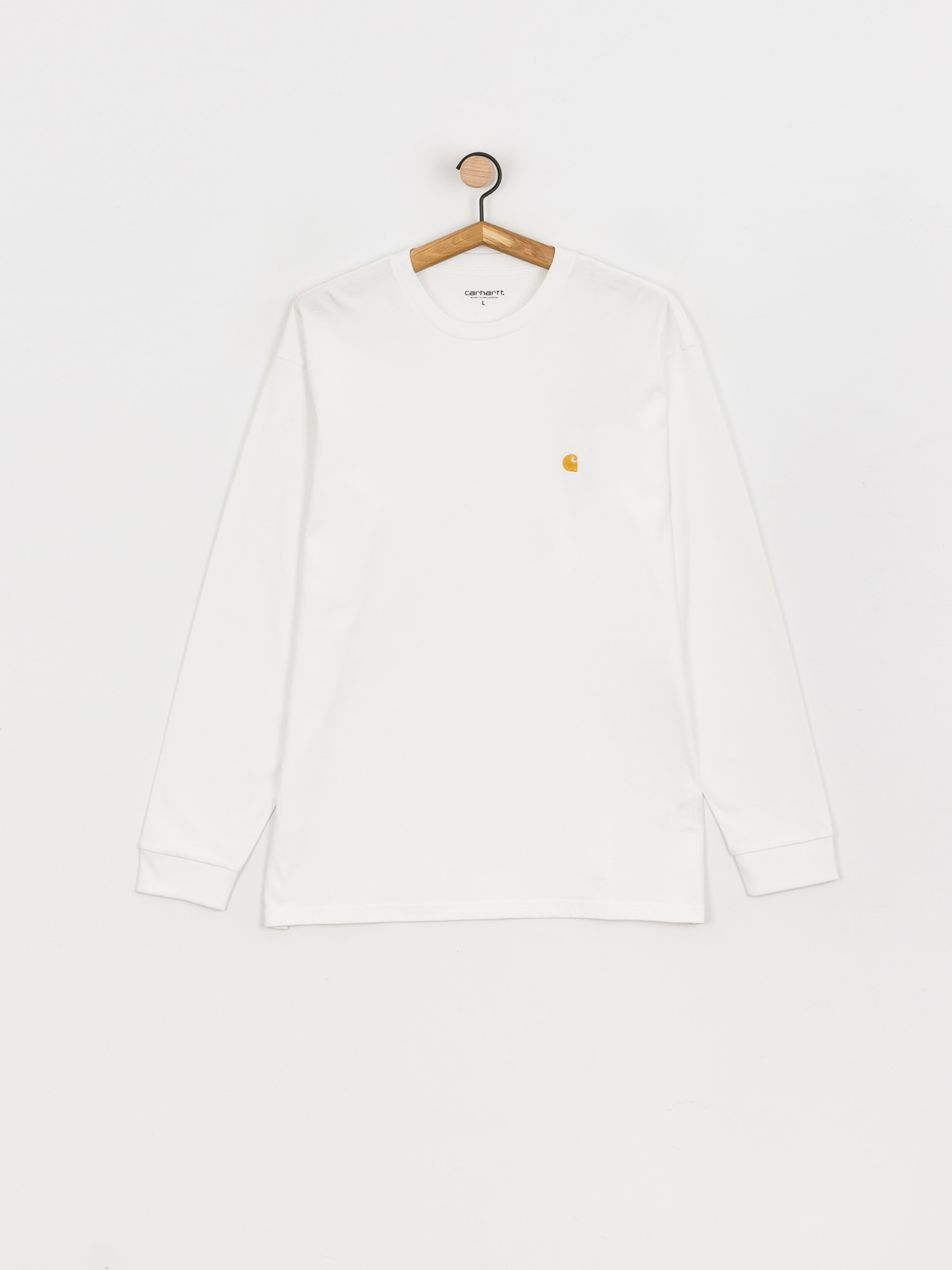 Triko Carhartt WIP Chase (white/gold)