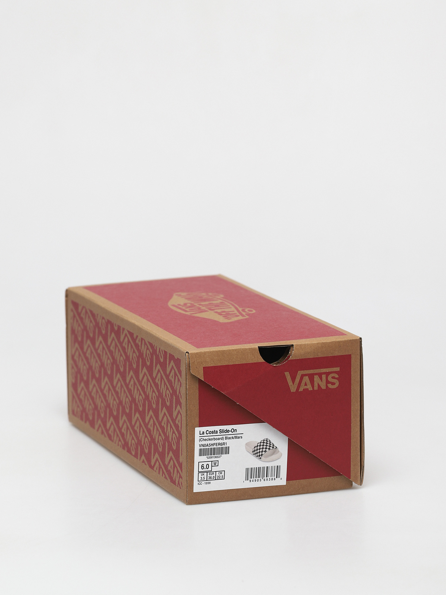 Boty Vans La Costa Slide On Wmn (checkerboard/black/mars)