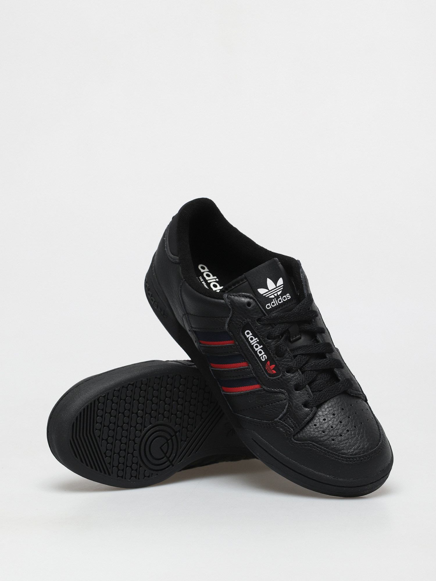 Boty adidas Originals Continental 80 Stripes (cblack/conavy/vivred)