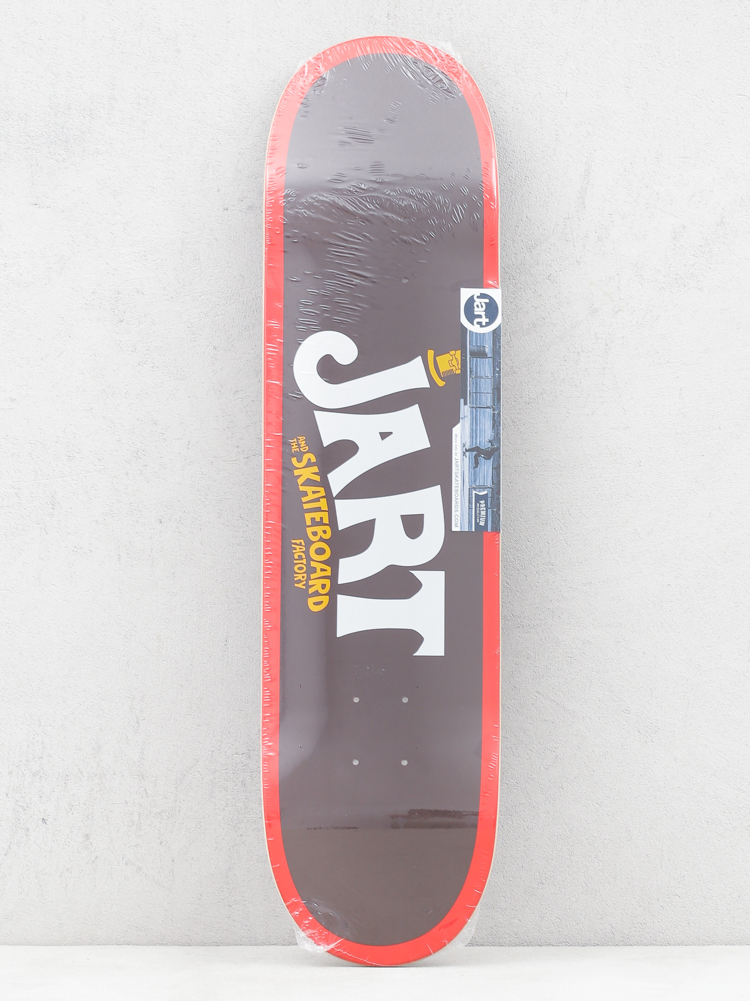 Deska Jart And Skateboard Factory (red/brown)