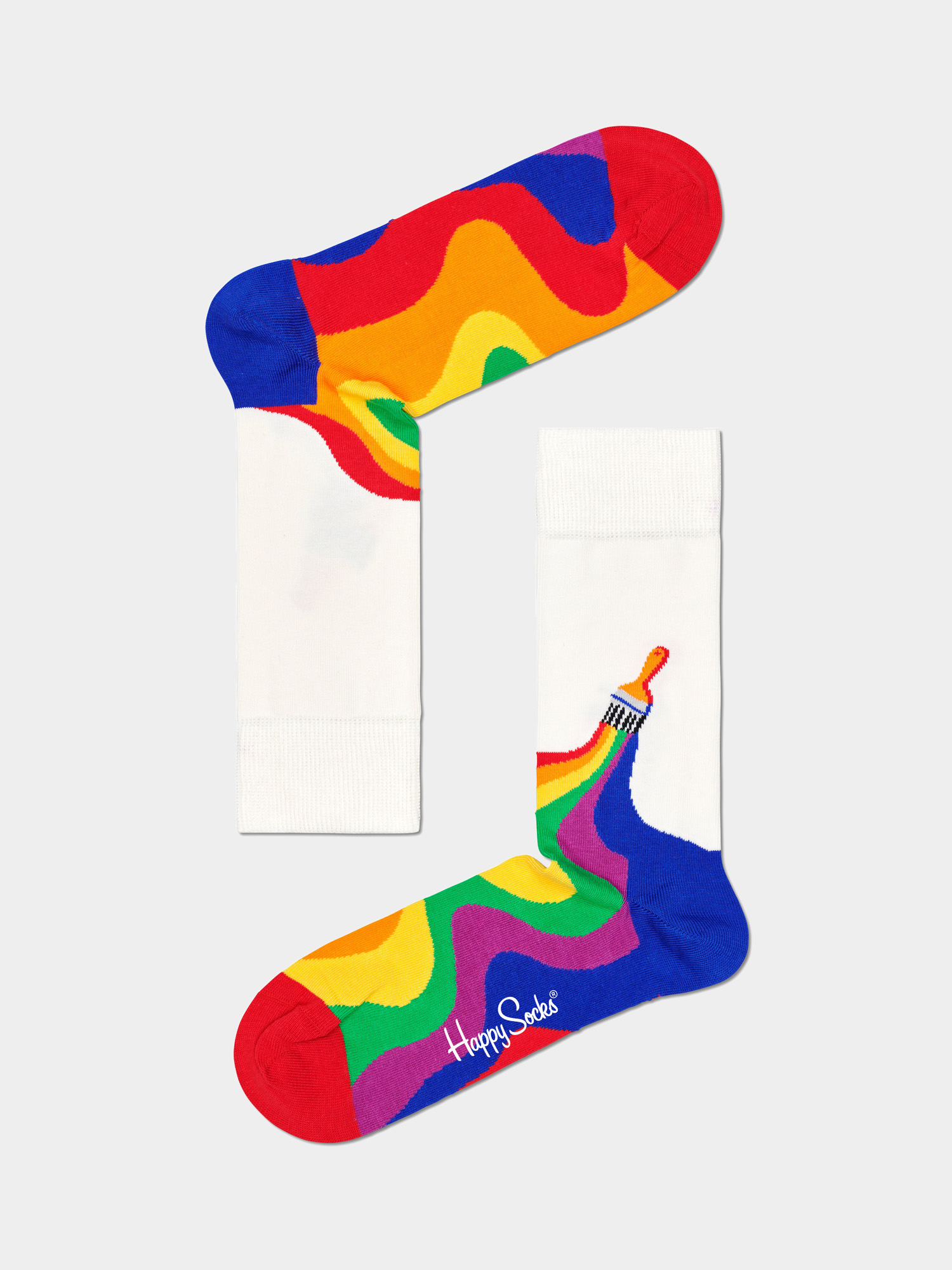 Ponožky Happy Socks Pride Color (white/multi)