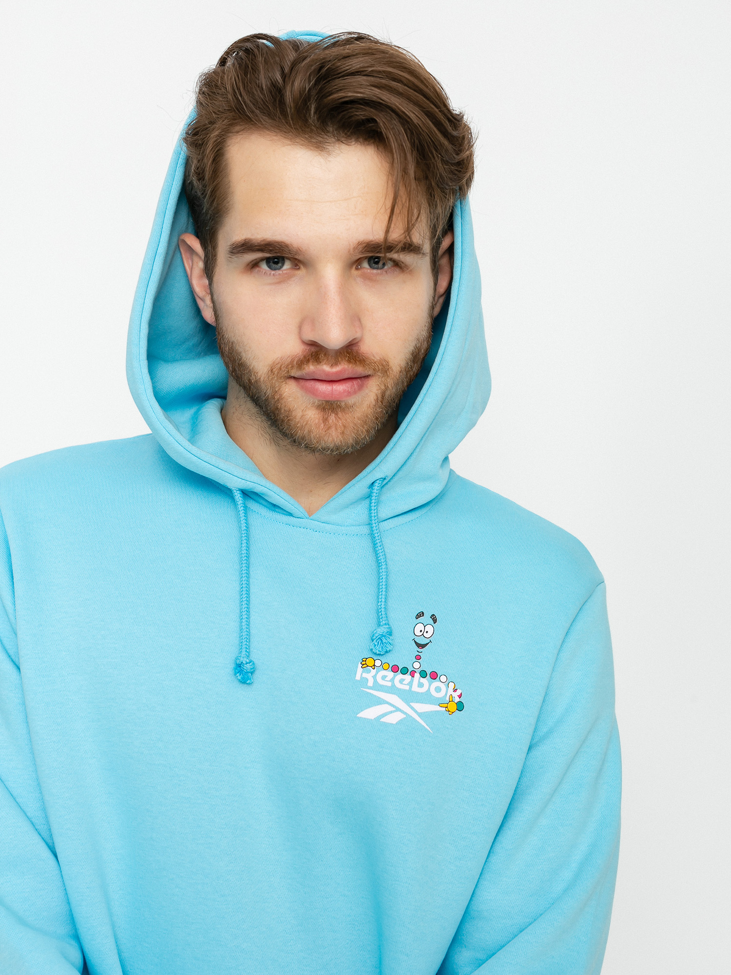 Mikina s kapucí Reebok X Jurassic Park Graphic HD (dgtblu)