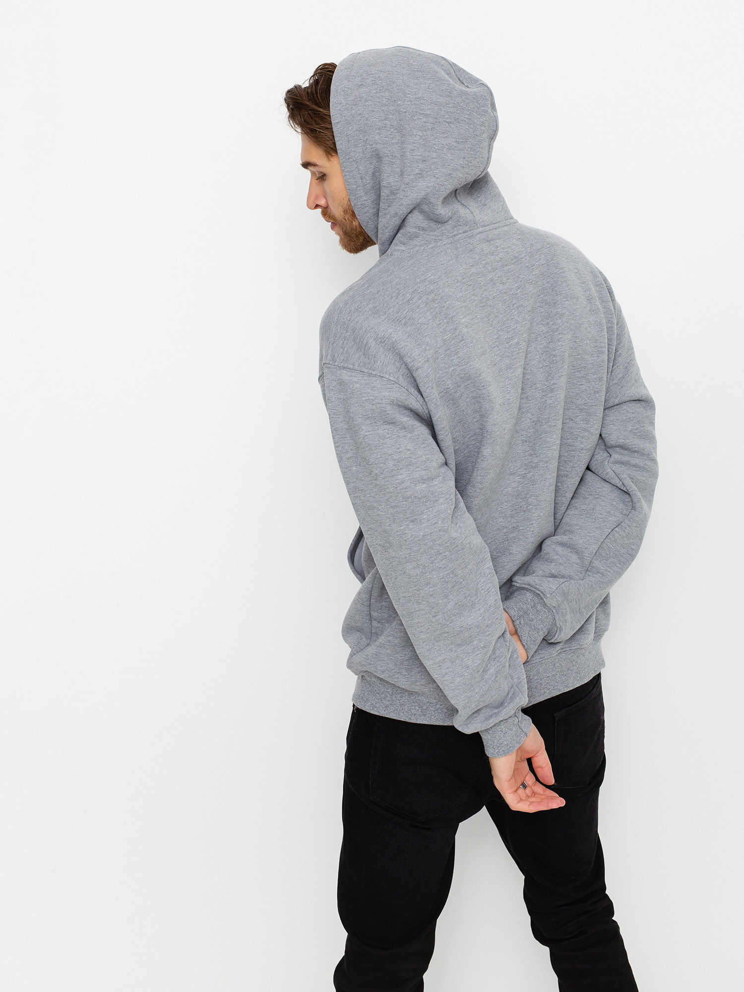 Mikina s kapucí Koka Shopping Mall HD (grey melange)