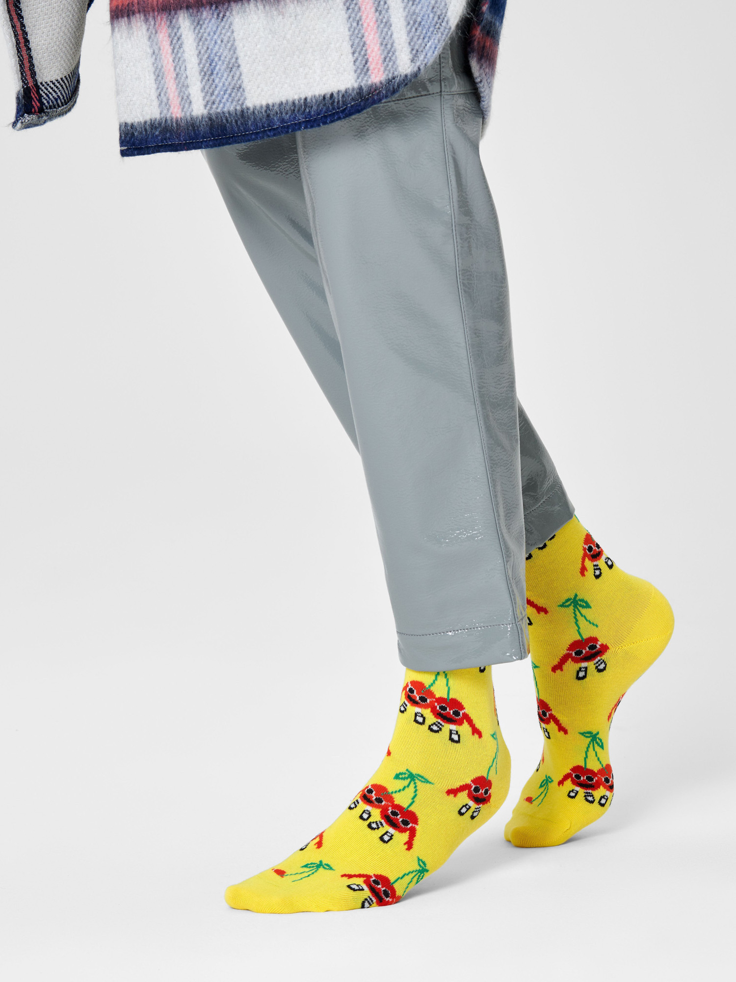 Ponožky Happy Socks Cherry Mates (yellow/red)