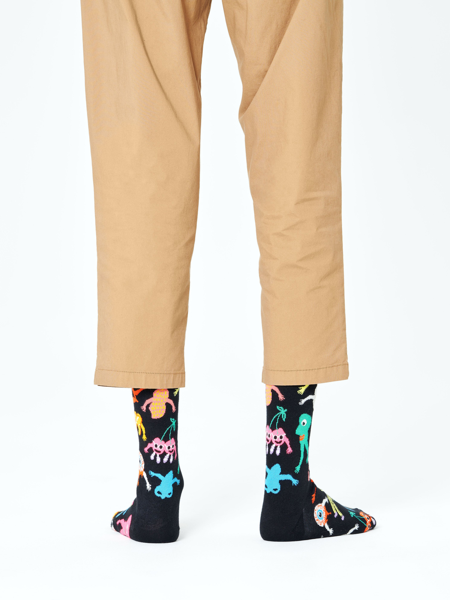 Ponožky Happy Socks Halloween Monsters (black/multi)