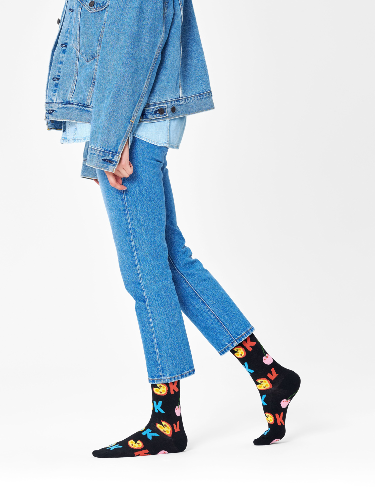 Ponožky Happy Socks Its Ok (black/multi)