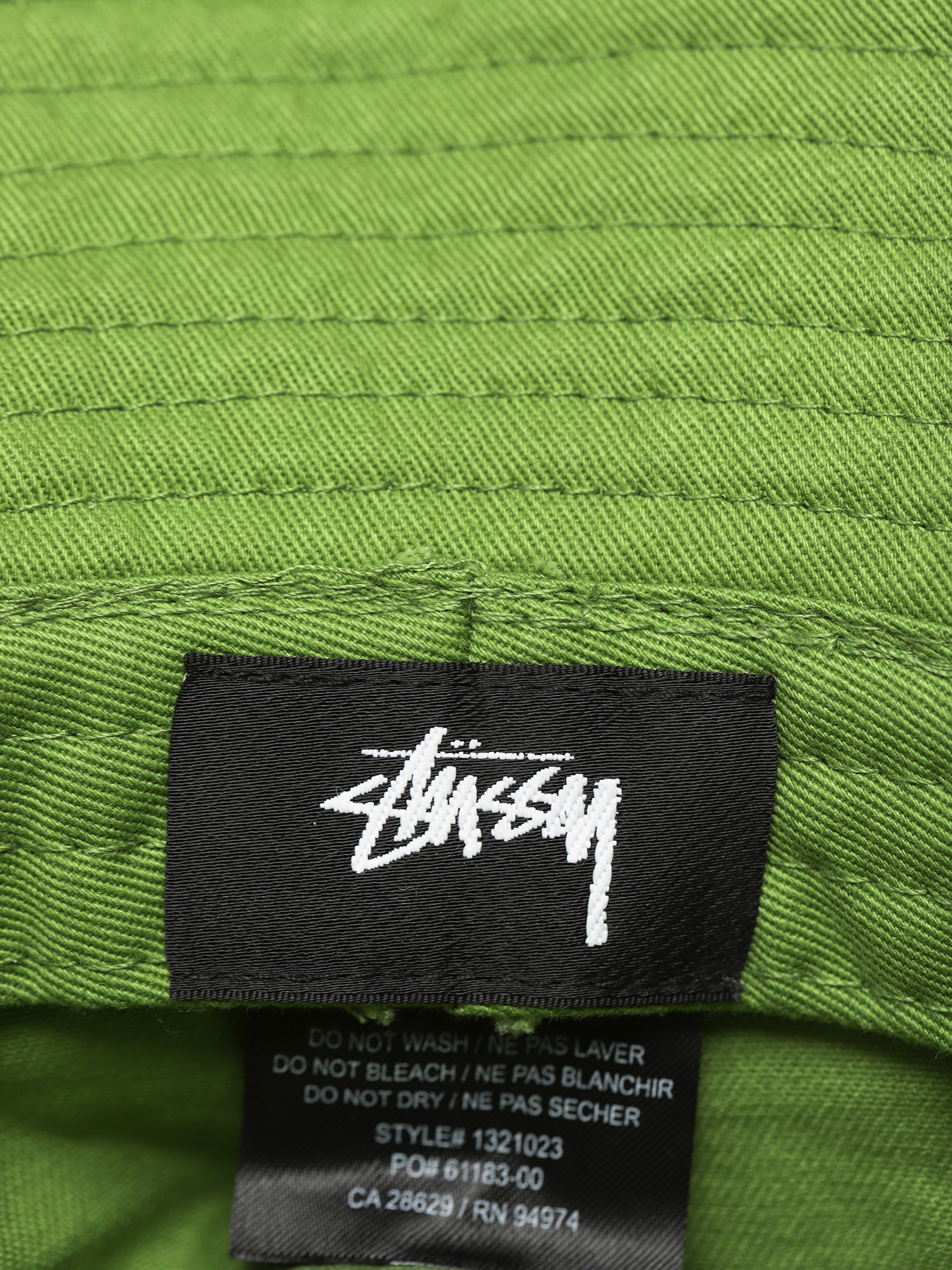 Klobouk Stussy Stock Bucket (leaf)