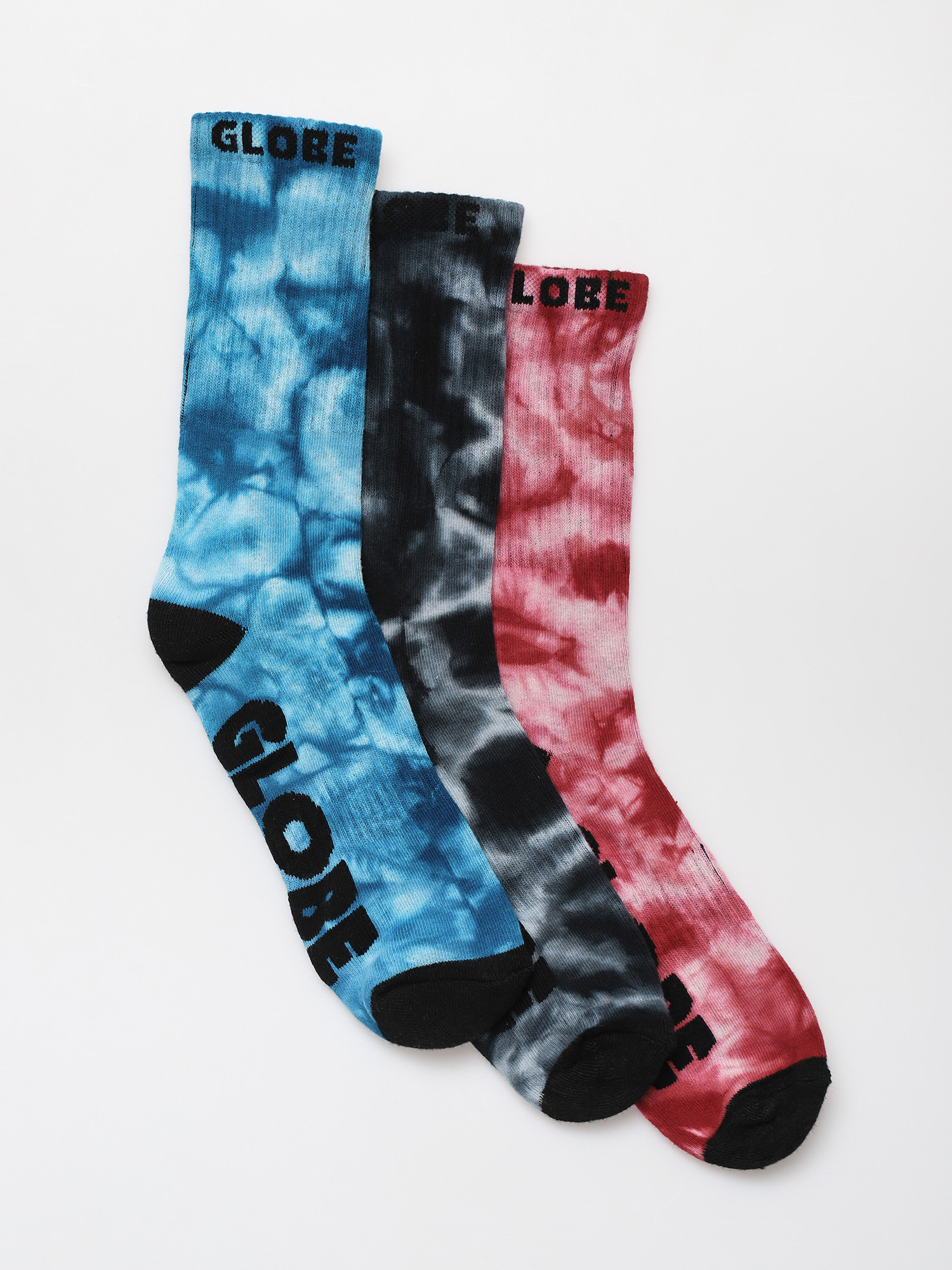 Ponožky Globe All Tied Up 3 Pack (asst.)