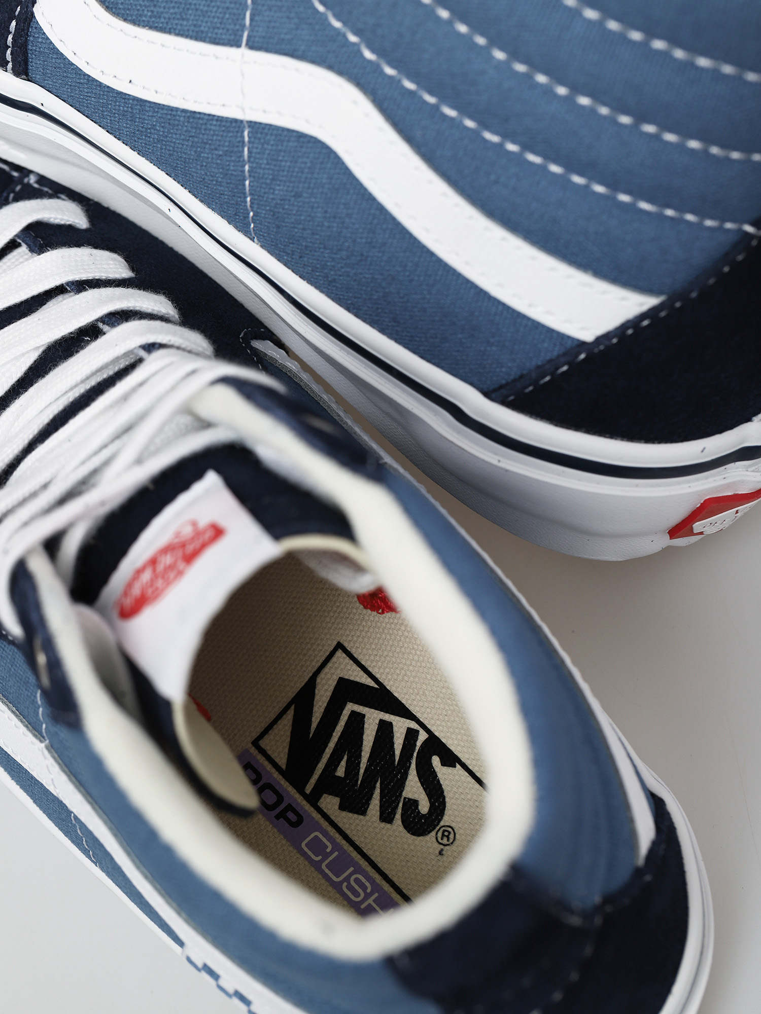 Boty Vans Skate Sk8 Hi (navy/white)
