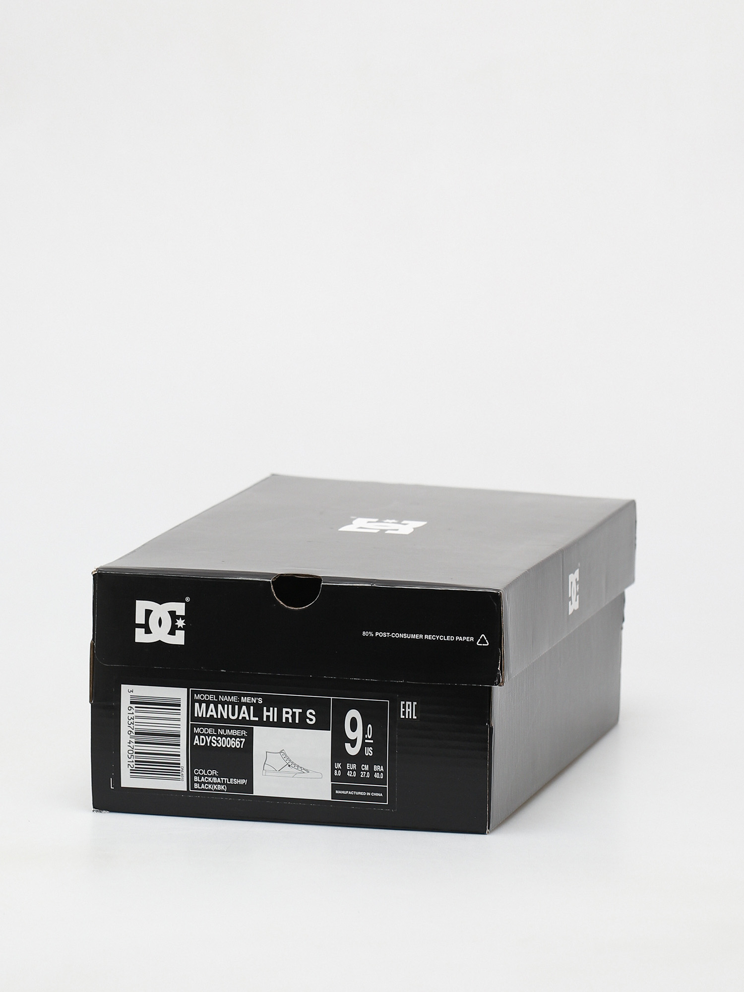 Boty DC Manual Hi Rt S (black/battleship/black)