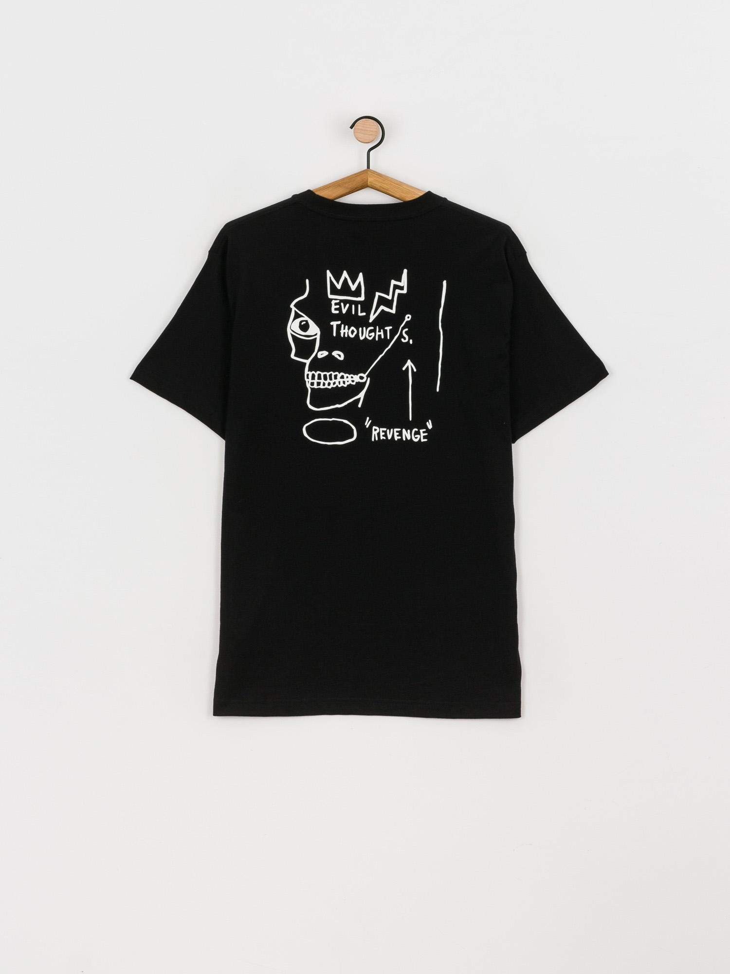 Tričko DC X Basquiat Evil Thoughts (black)