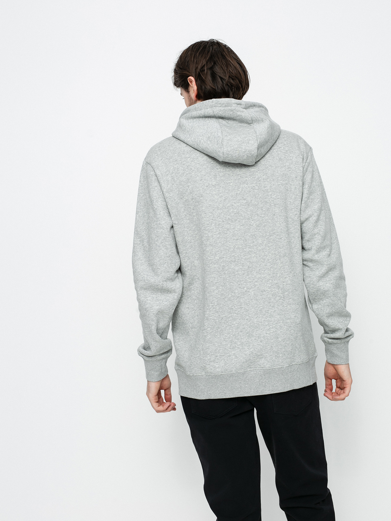 Mikina s kapucí Quiksilver Big Logo HD (athletic heather)