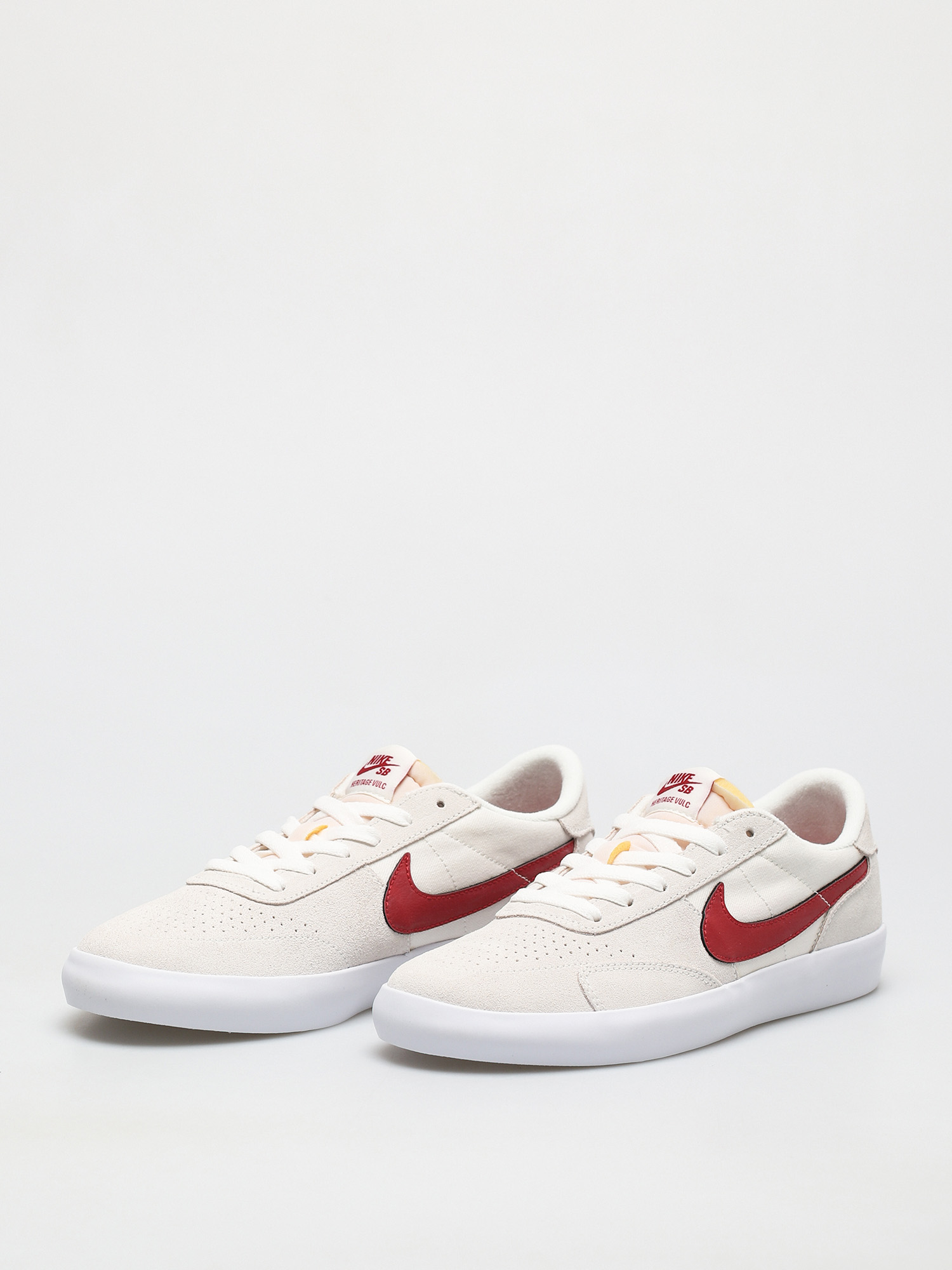 Boty Nike SB Heritage Vulc (summit white/gym red summit white white)
