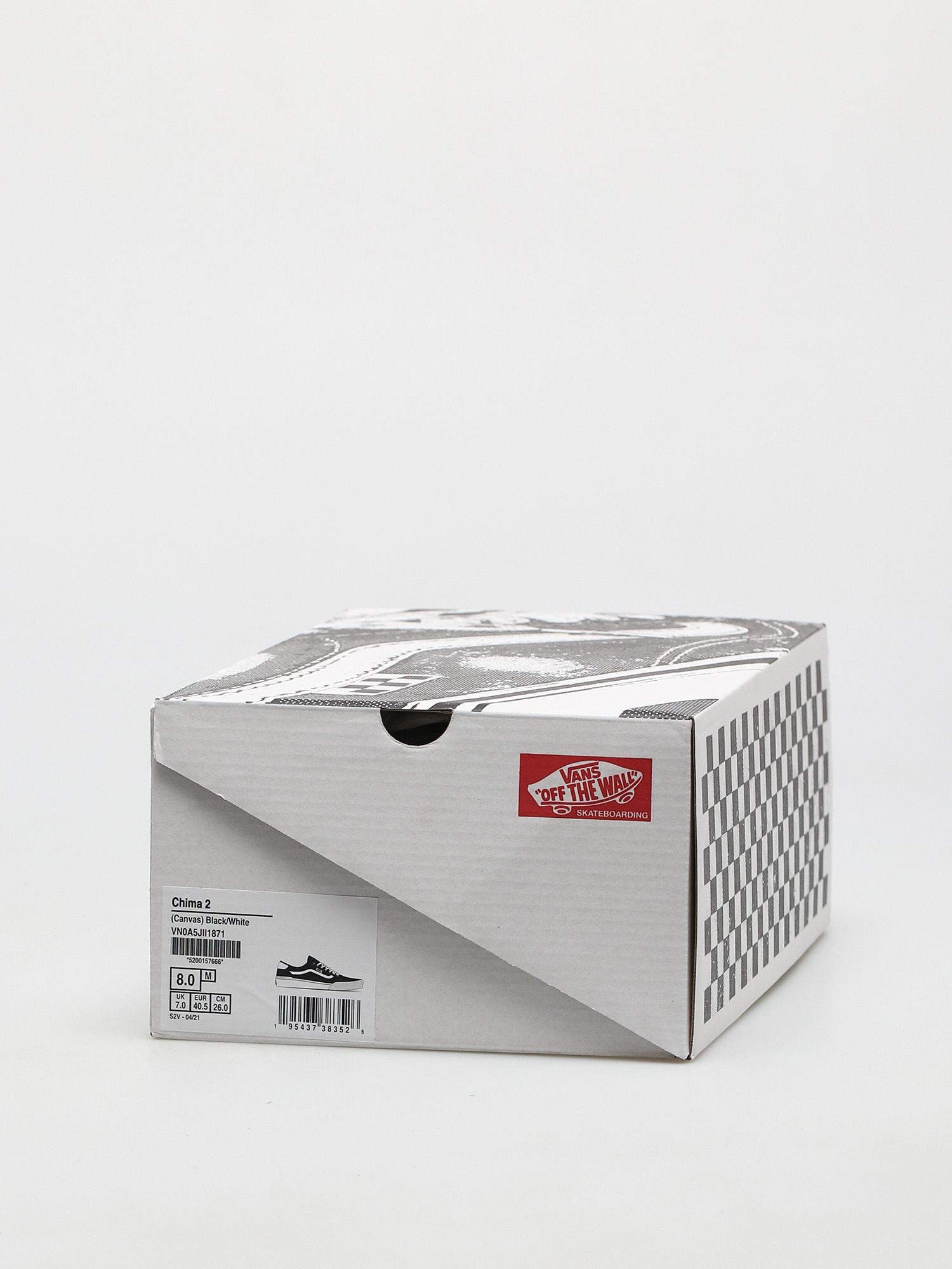 Boty Vans Chima 2 (canvas/black/white)