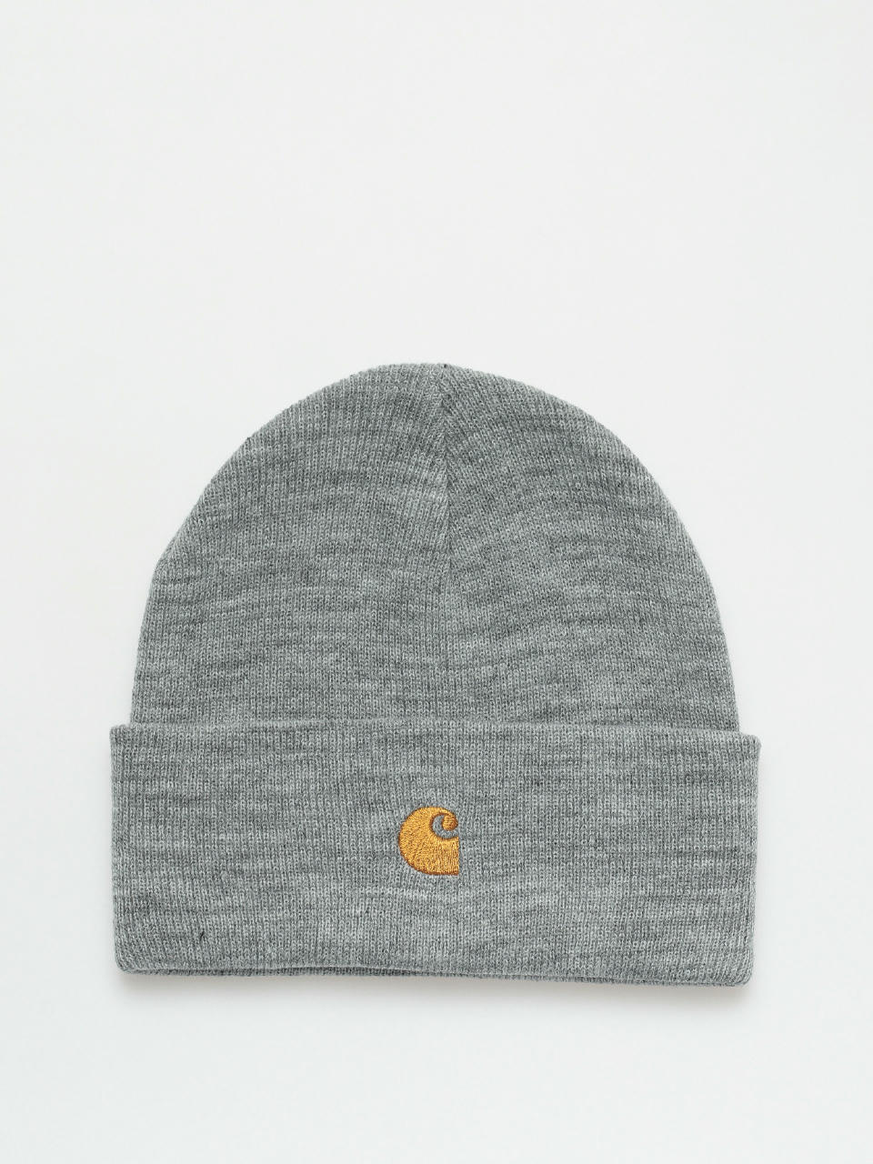 Čepice Carhartt WIP Chase (grey heather/gold)