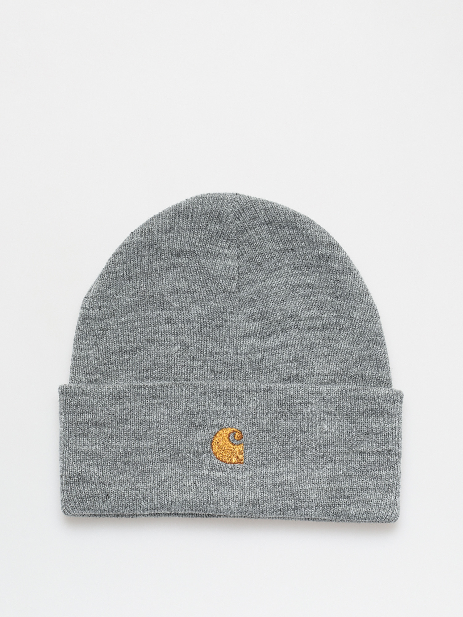 u010cepice Carhartt WIP Chase (grey heather/gold)