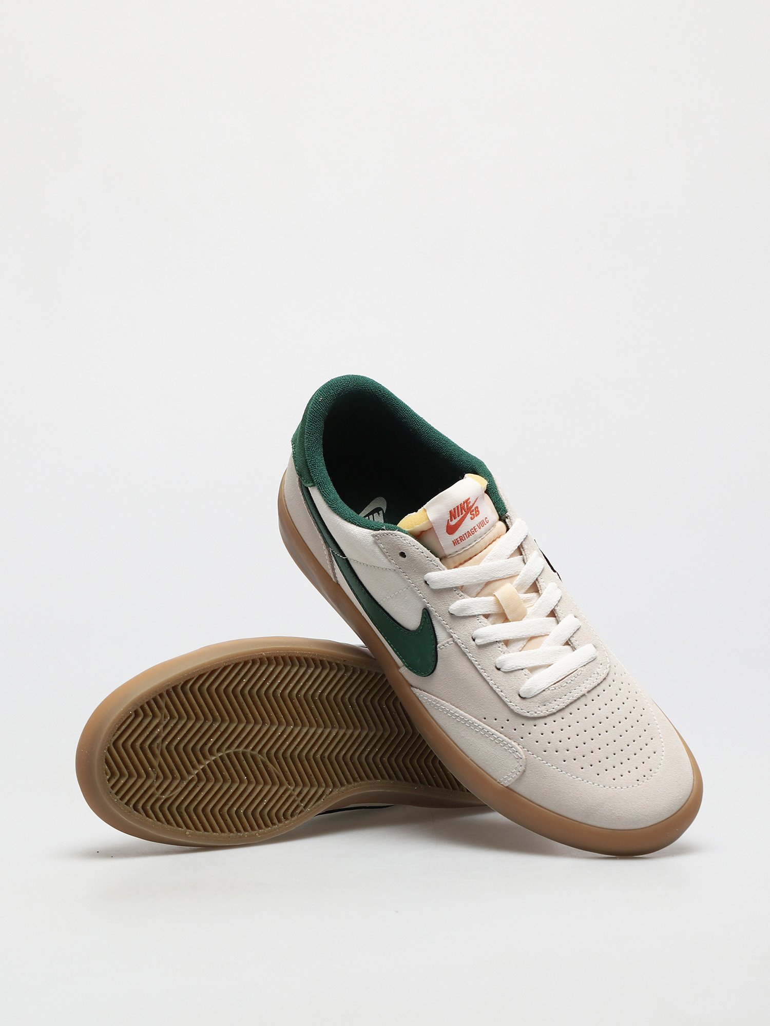Boty Nike SB Heritage Vulc (sail/gorge green sail safety orange)