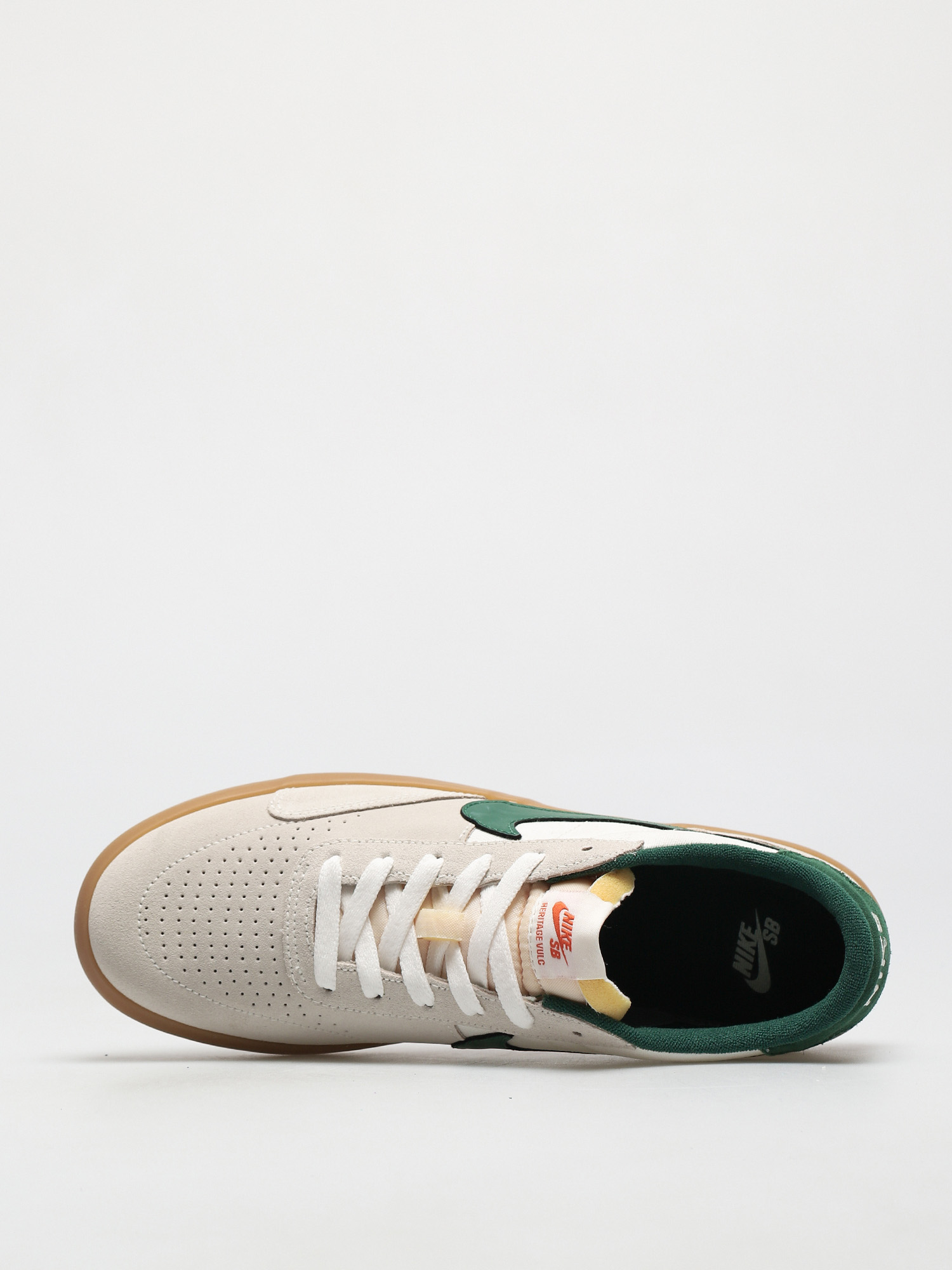 Boty Nike SB Heritage Vulc (sail/gorge green sail safety orange)