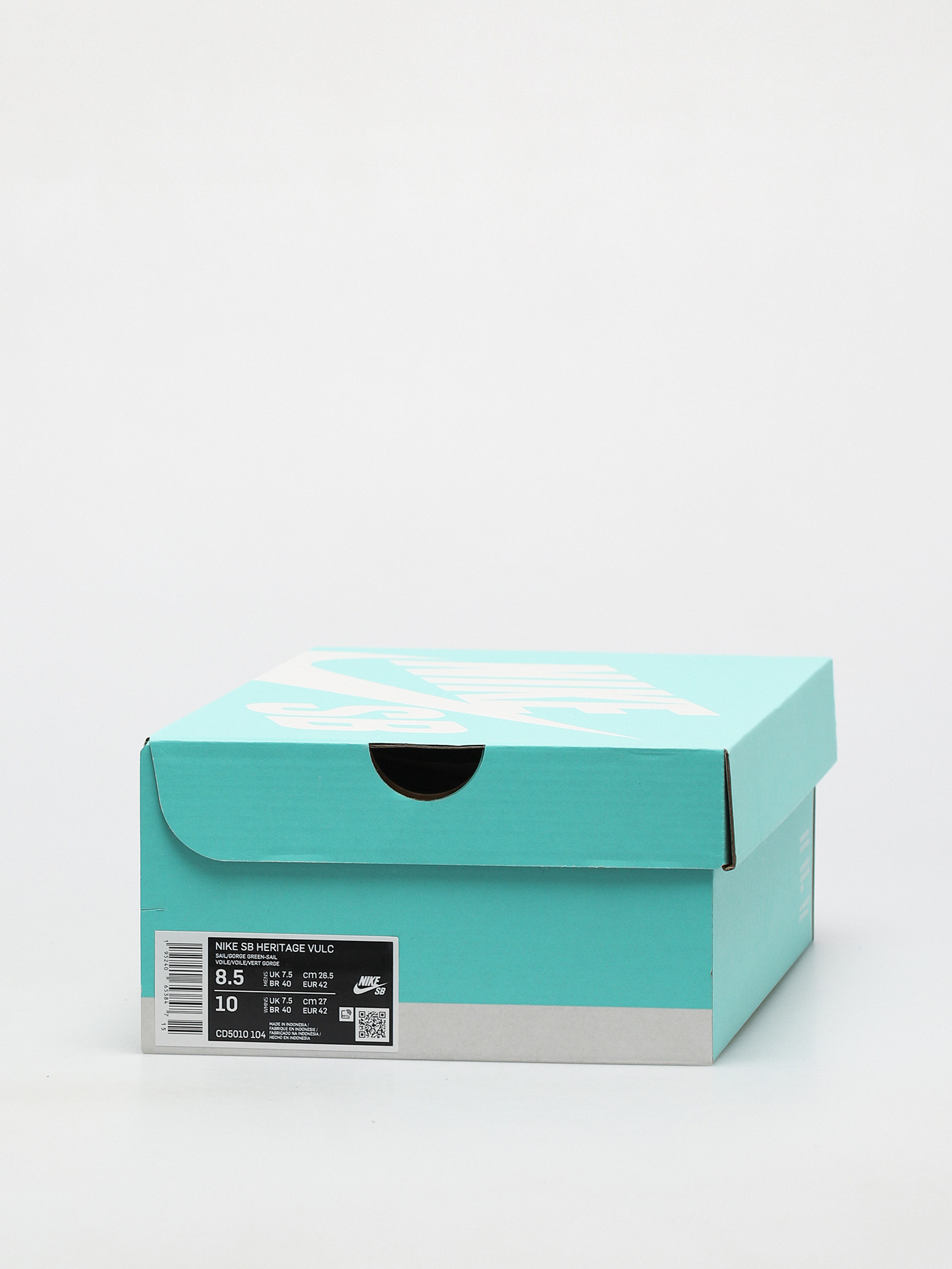 Boty Nike SB Heritage Vulc (sail/gorge green sail safety orange)