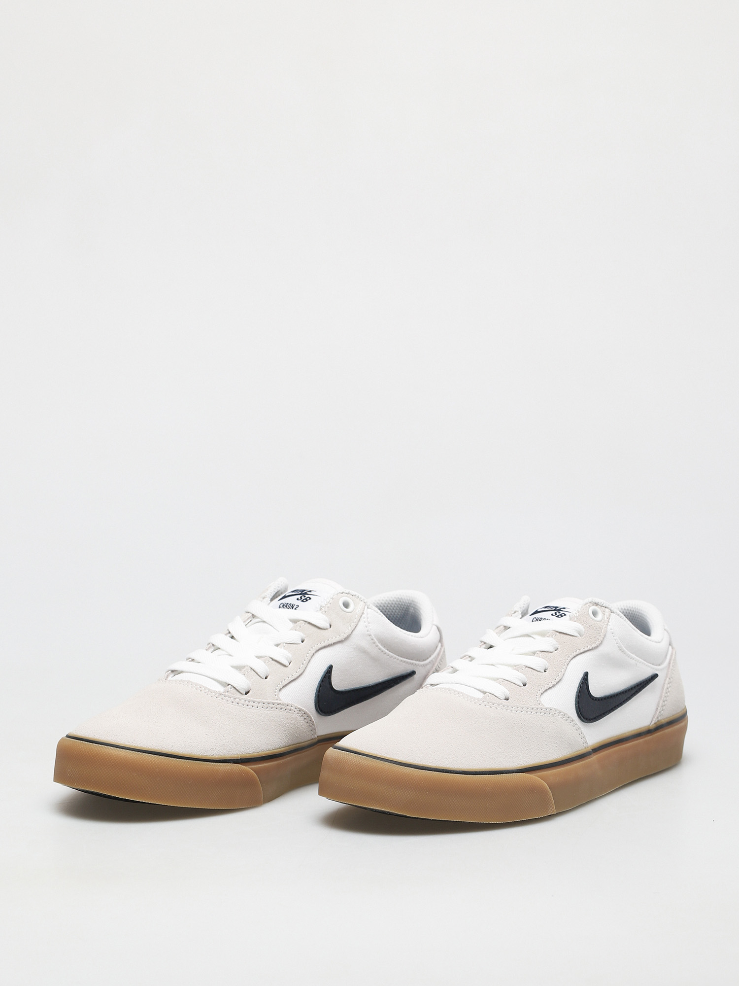 Boty Nike SB Chron 2 (white/obsidian white gum light brown)
