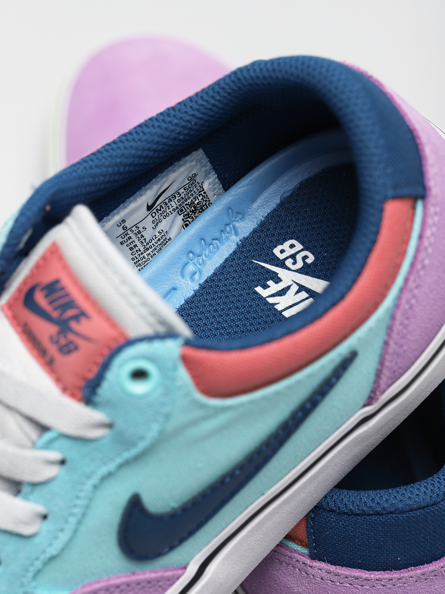 nike sb chron 2 blue