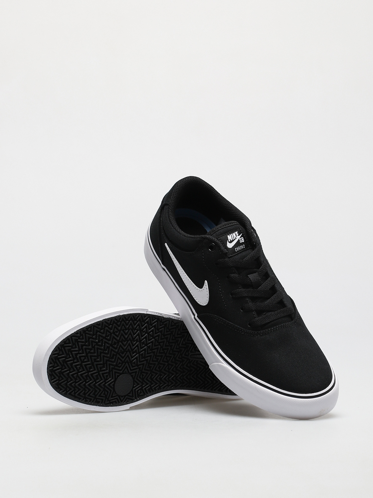 Boty Nike SB Chron 2 Canvas (black/white black)
