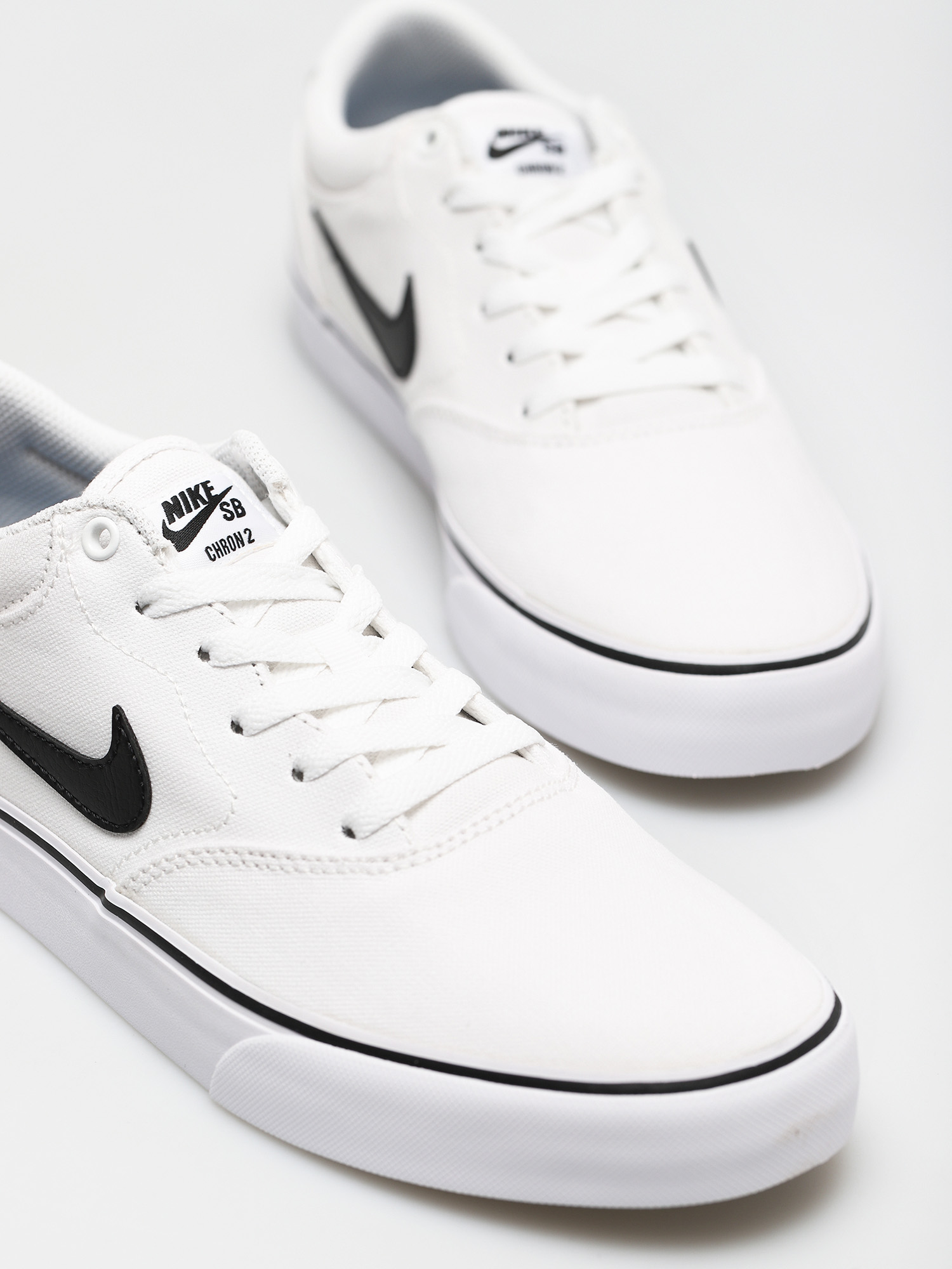 Boty Nike SB Chron 2 Canvas (white/black white)