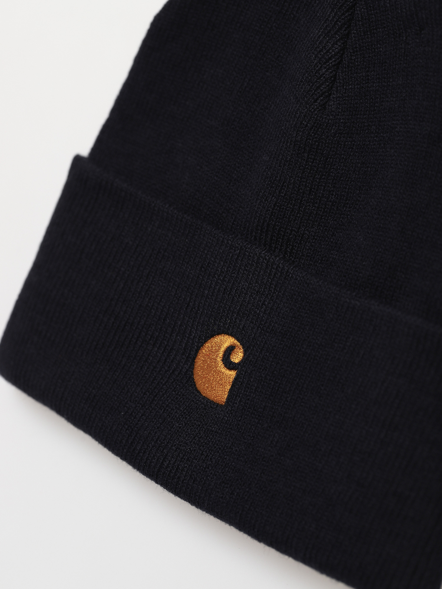 Čepice Carhartt WIP Chase (dark navy/gold)