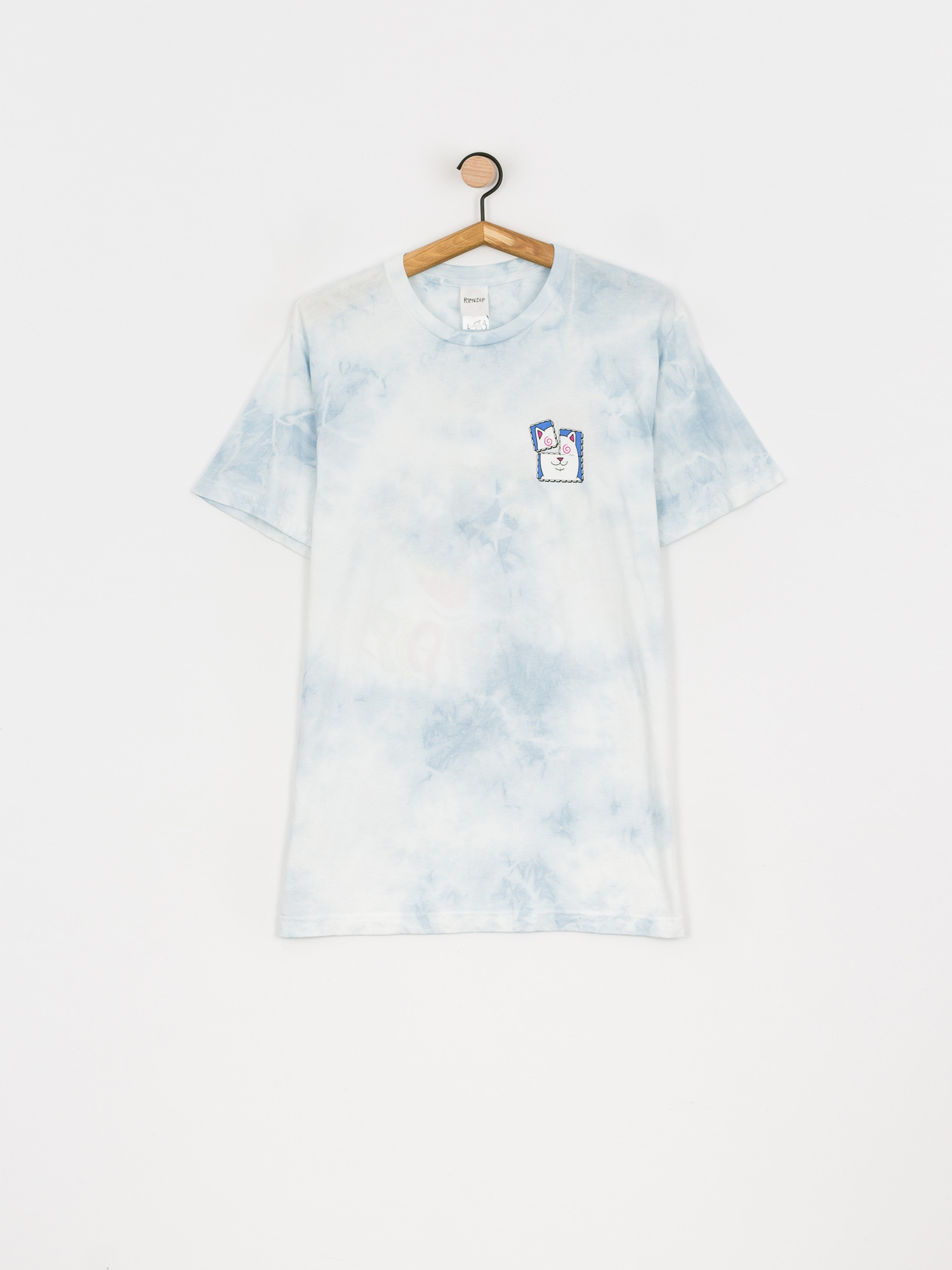 Tričko RipNDip Acid Playdo (light blue cloud wash)