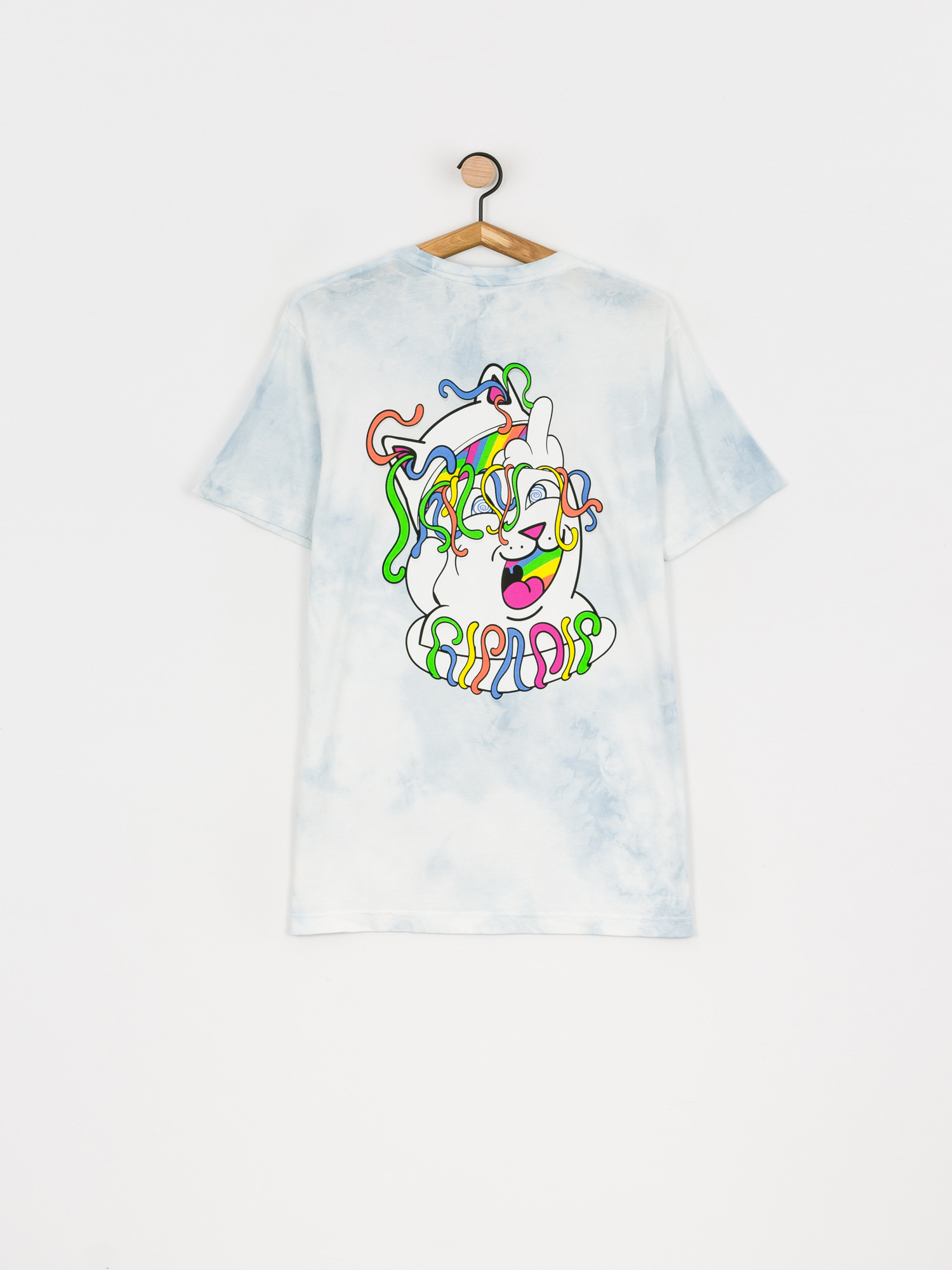 Tričko RipNDip Acid Playdo (light blue cloud wash)
