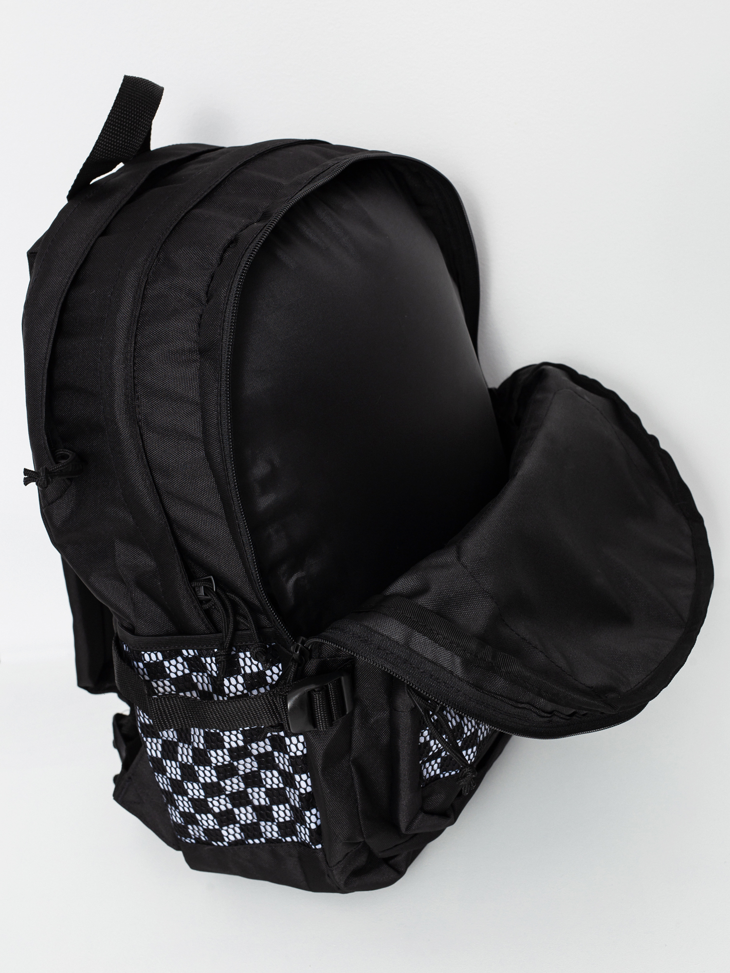 Batoh Vans Stasher Wmn (black/checkerboard)