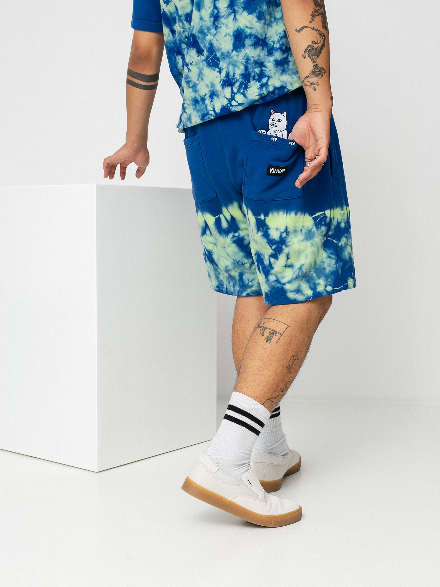 Kraťasy RipNDip Prisma (navy/green)