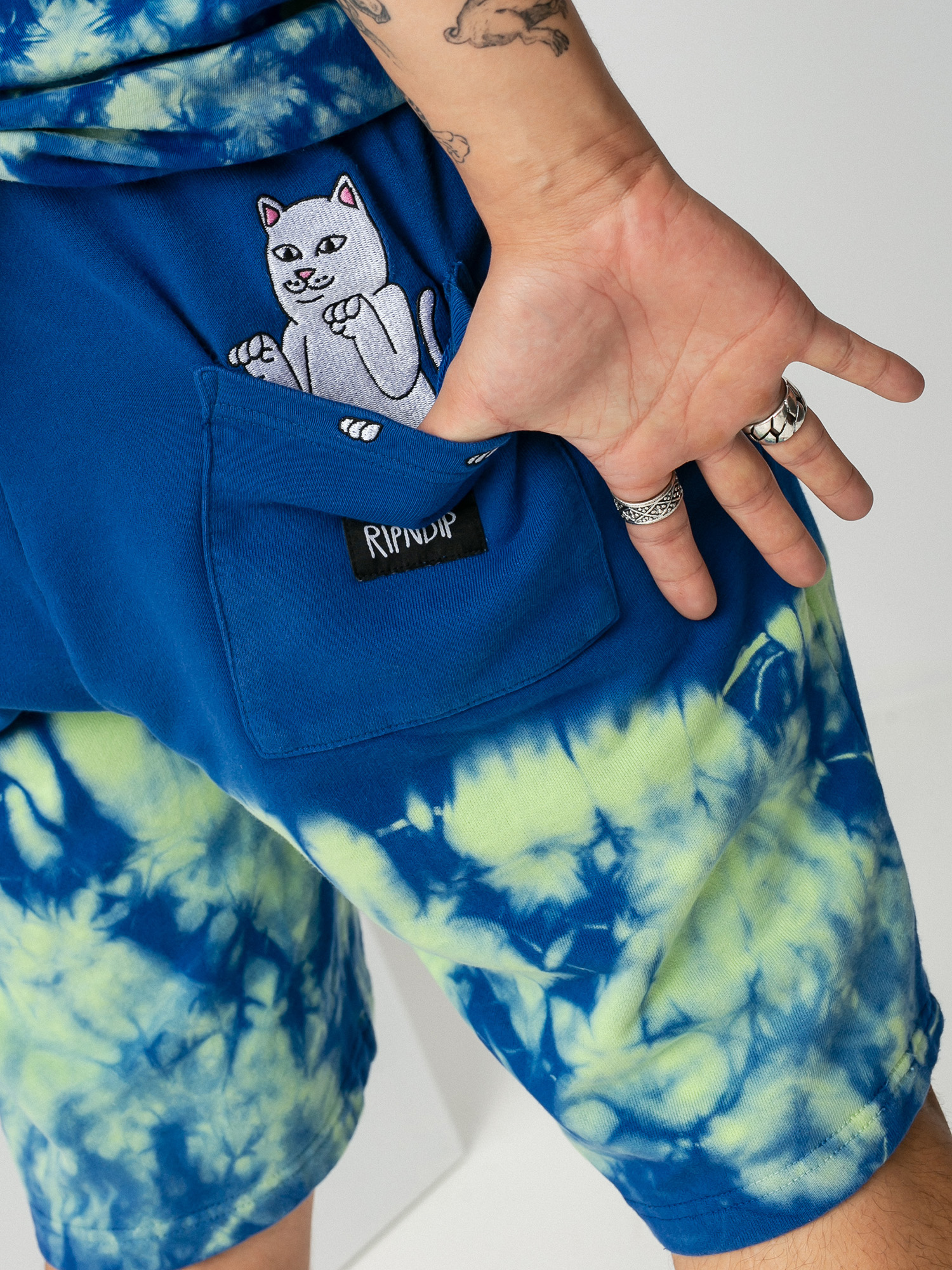 Kraťasy RipNDip Prisma (navy/green)