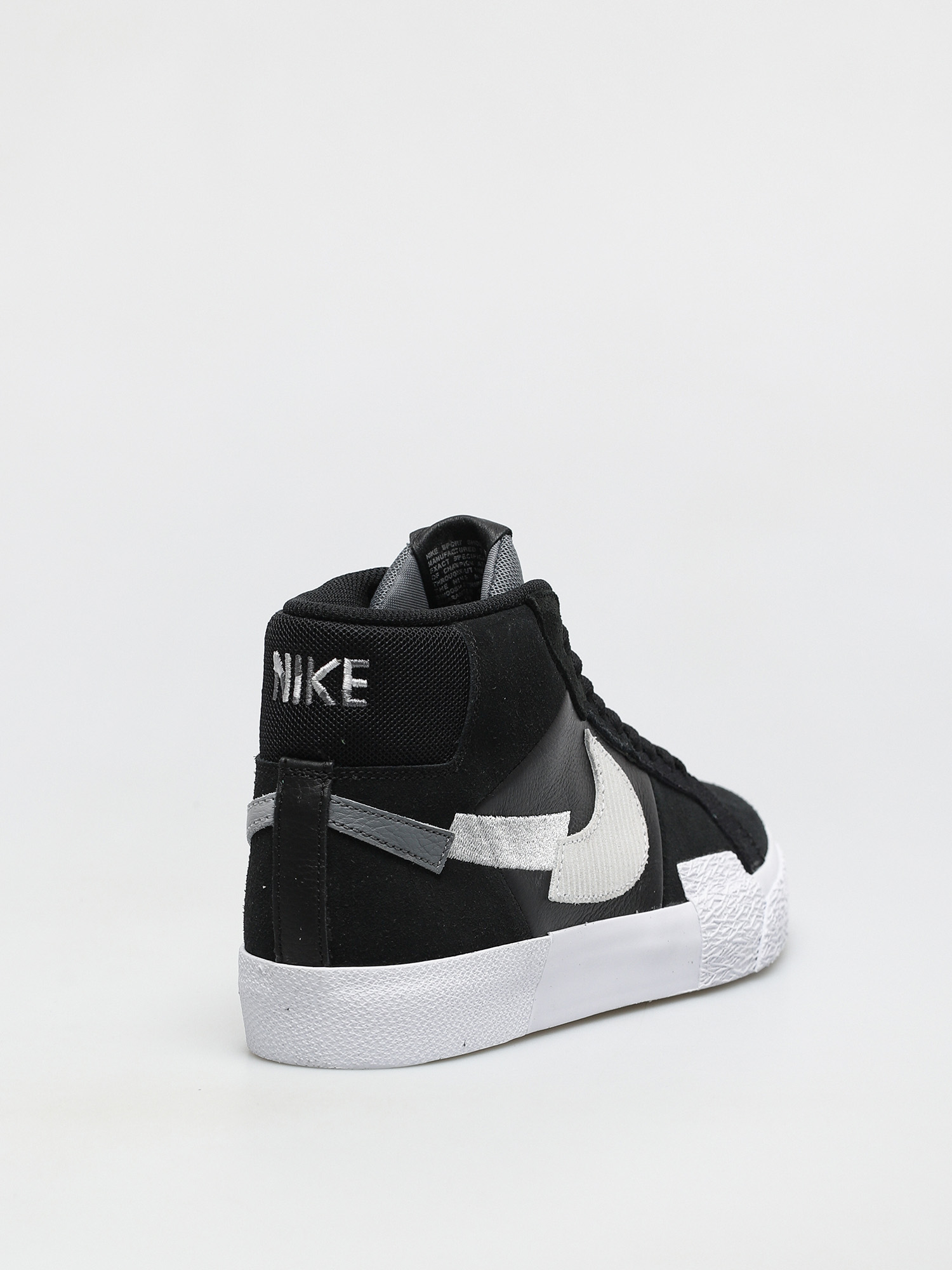 Boty Nike SB Zoom Blazer Mid Premium (black/white wolf grey cool grey)