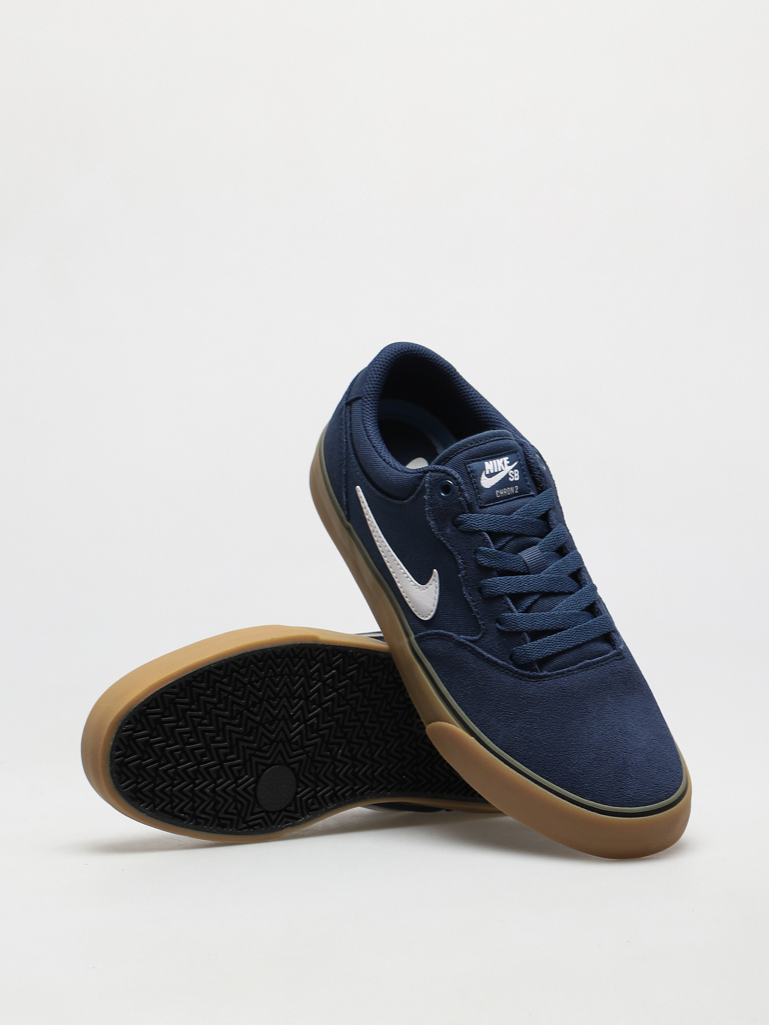 Boty Nike SB Chron 2 (navy/white navy gum light brown)
