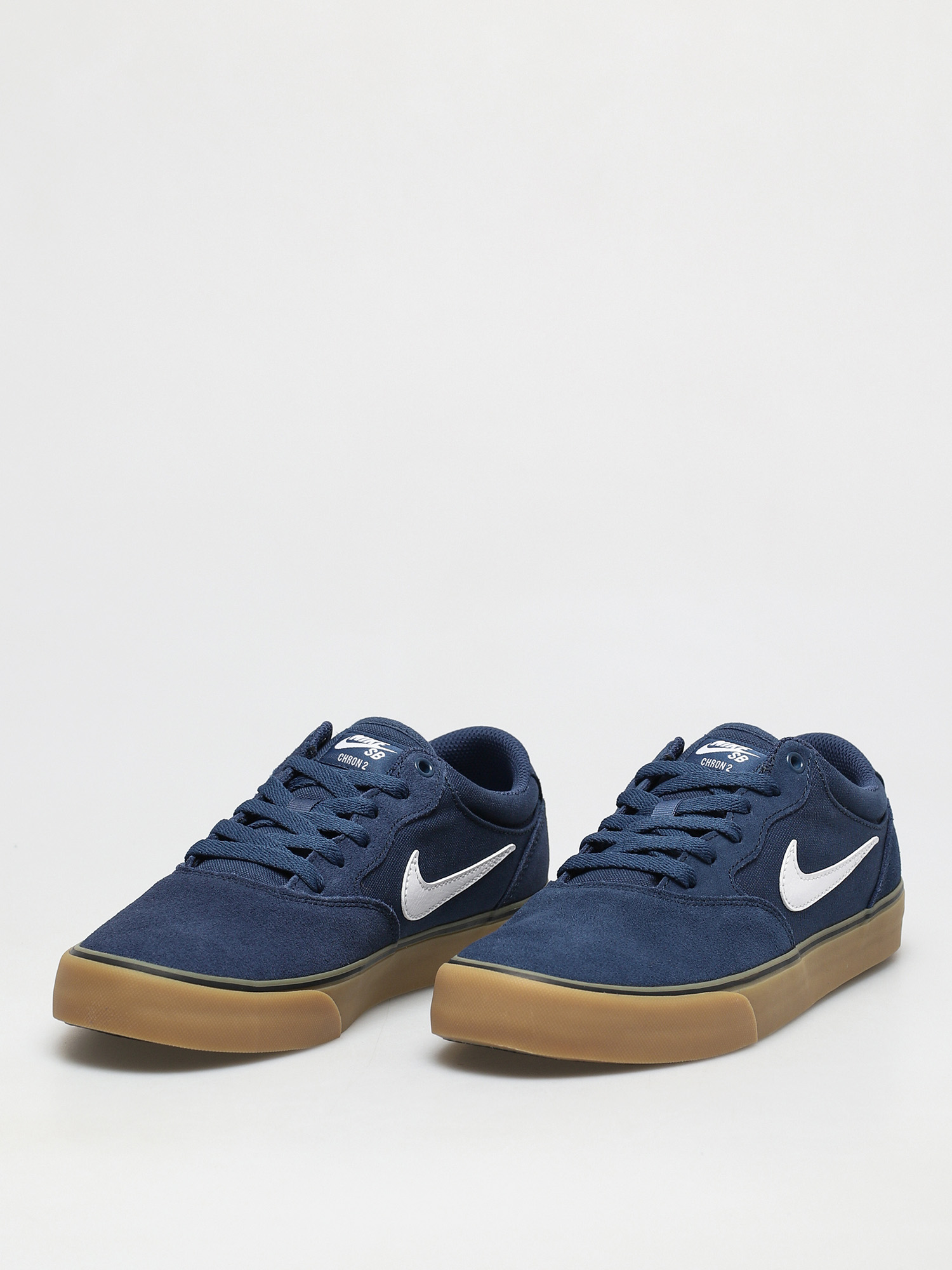 Boty Nike SB Chron 2 (navy/white navy gum light brown)