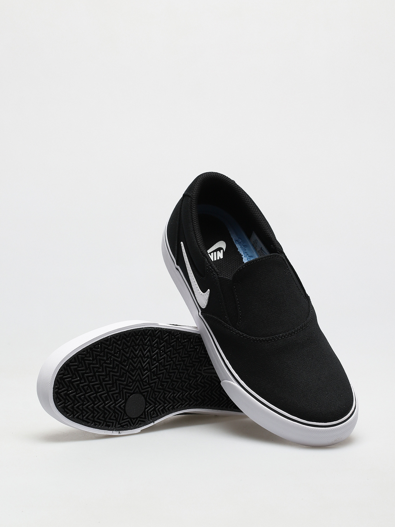 Boty Nike SB Chron 2 Slip (black/white black black)