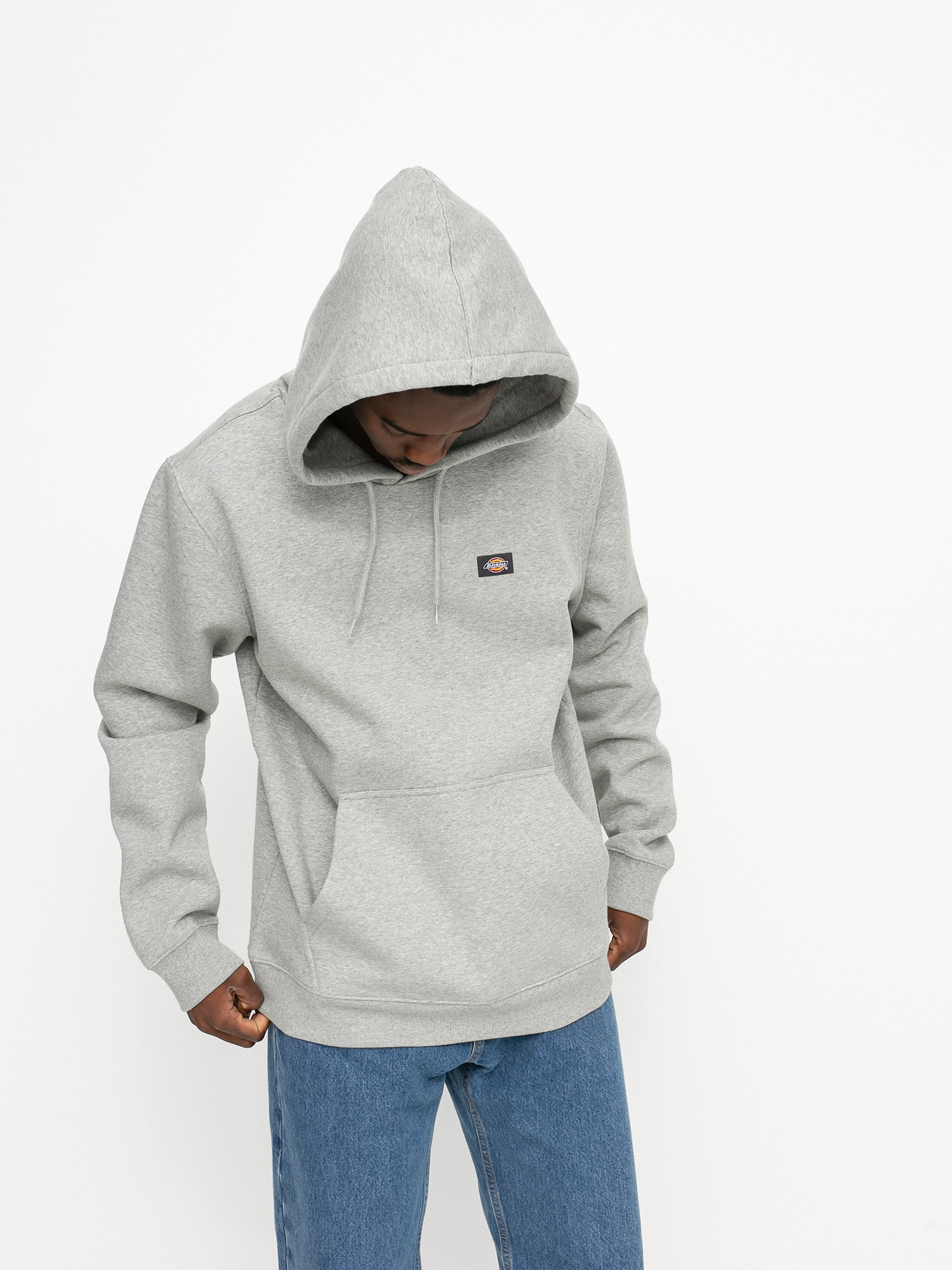 Mikina s kapucí Dickies Oakport HD (grey melange)