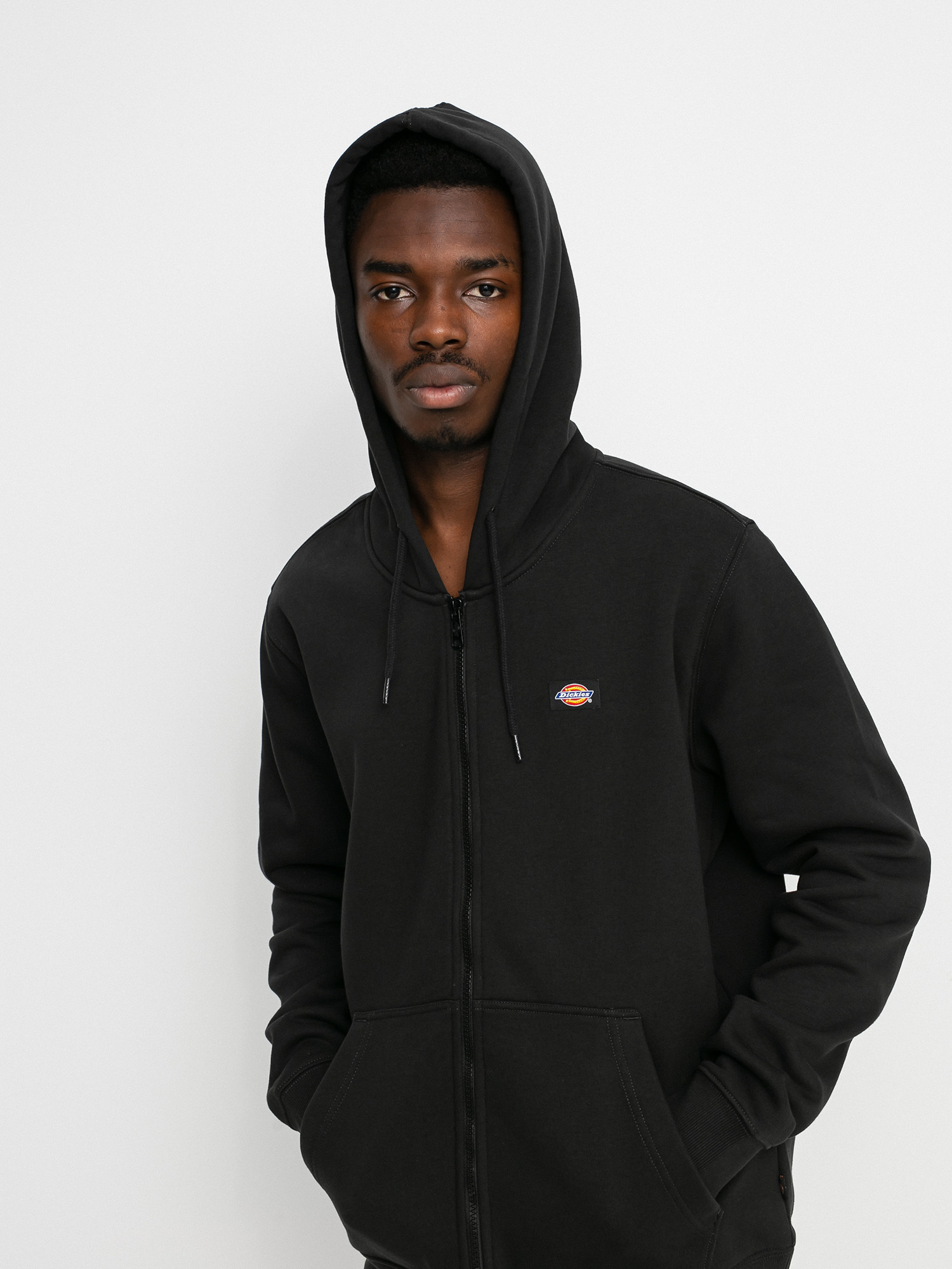 Mikina s kapucí Dickies Oakport ZHD (black)