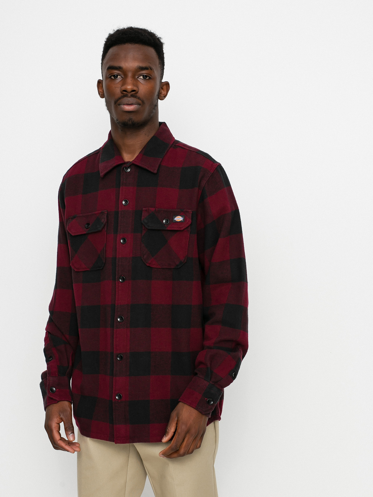 Košile Dickies New Sacramento (maroon)