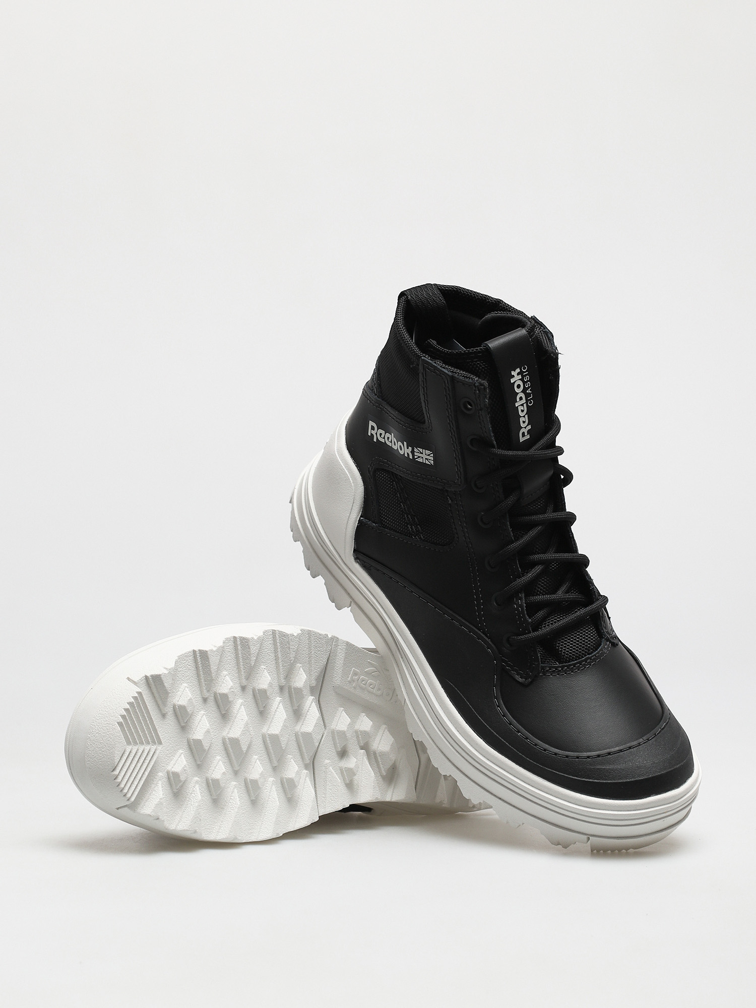 Boty Reebok Club C Cleated Mid Wmn (nghblk/chalk/ftwwht)