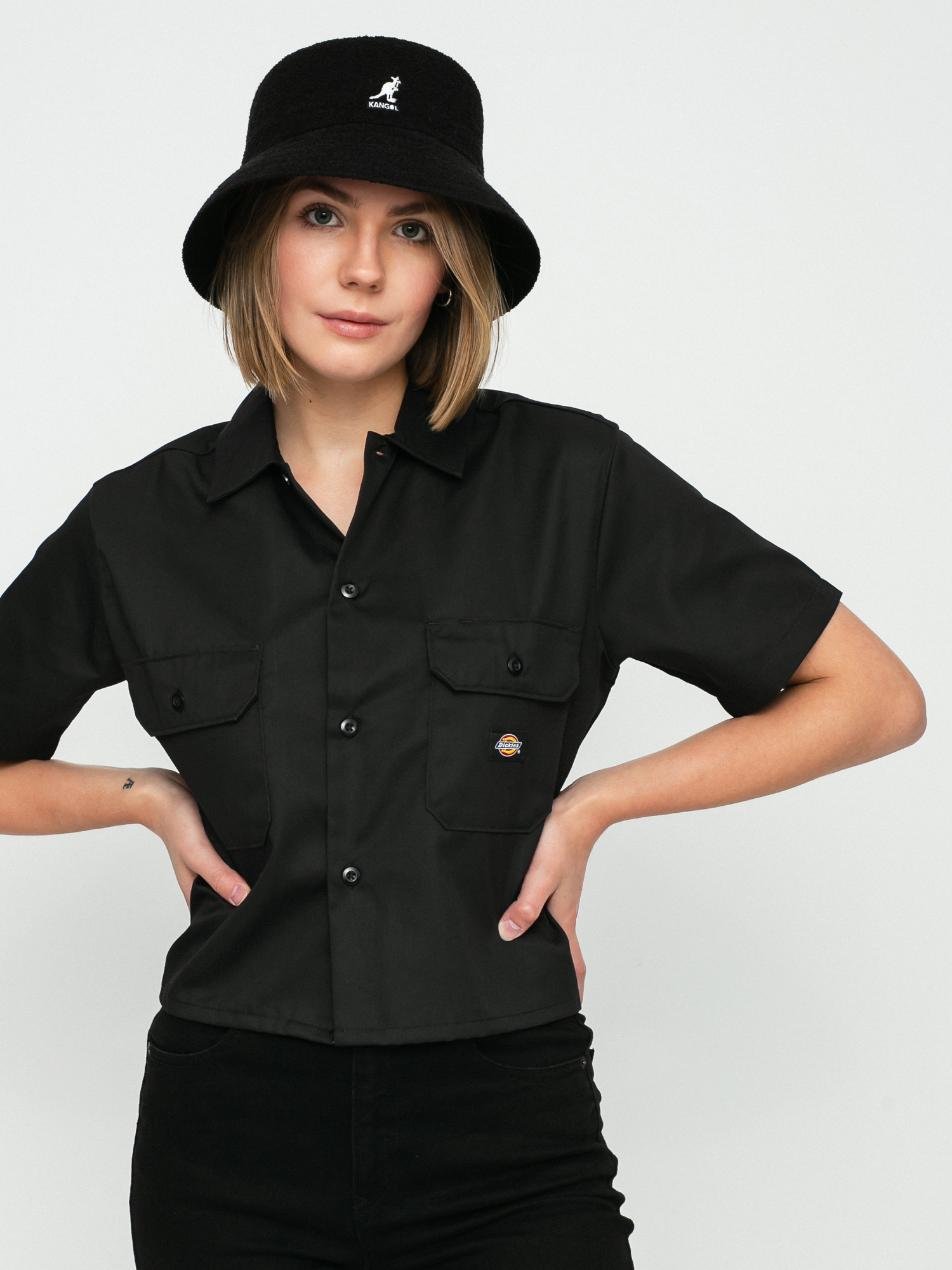 Košile Dickies Work Wmn (black)