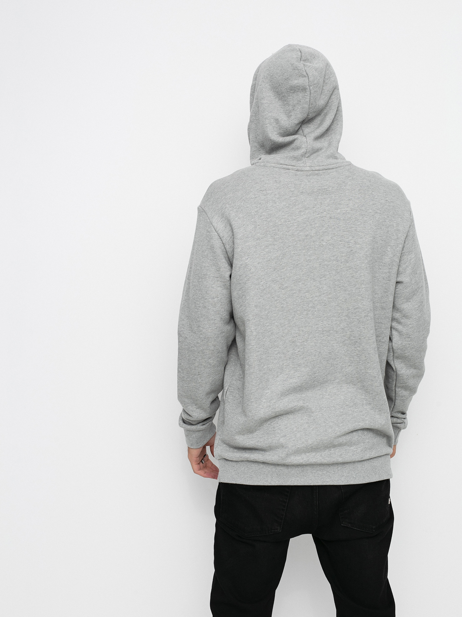 Mikina s kapucí adidas Originals Trefoil HD (mgreyh/white)