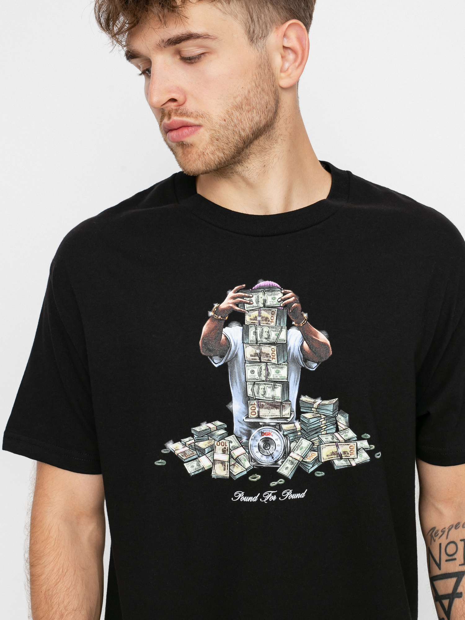 Tričko DGK Pound For Pound (black)