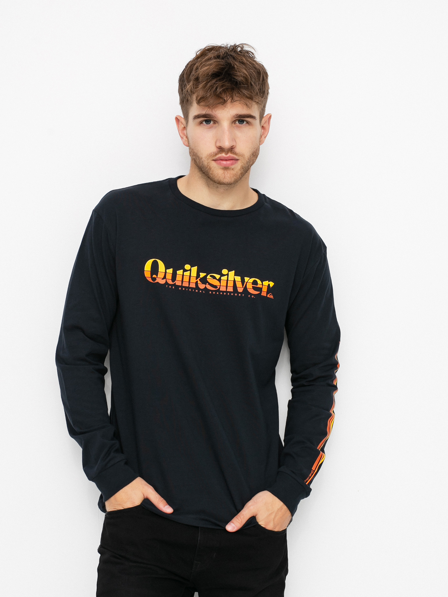 Triko Quiksilver Primary Colours (black)